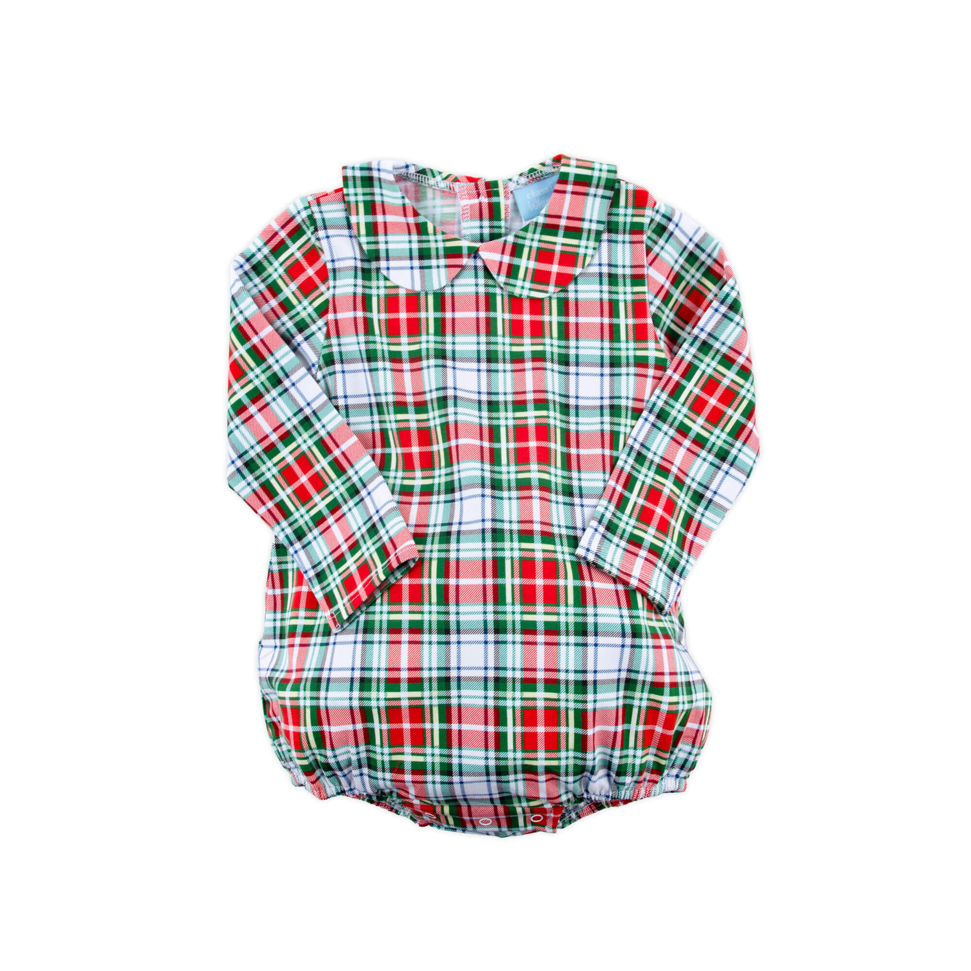 Sinclair Plaid Collared Bubble - Image 4