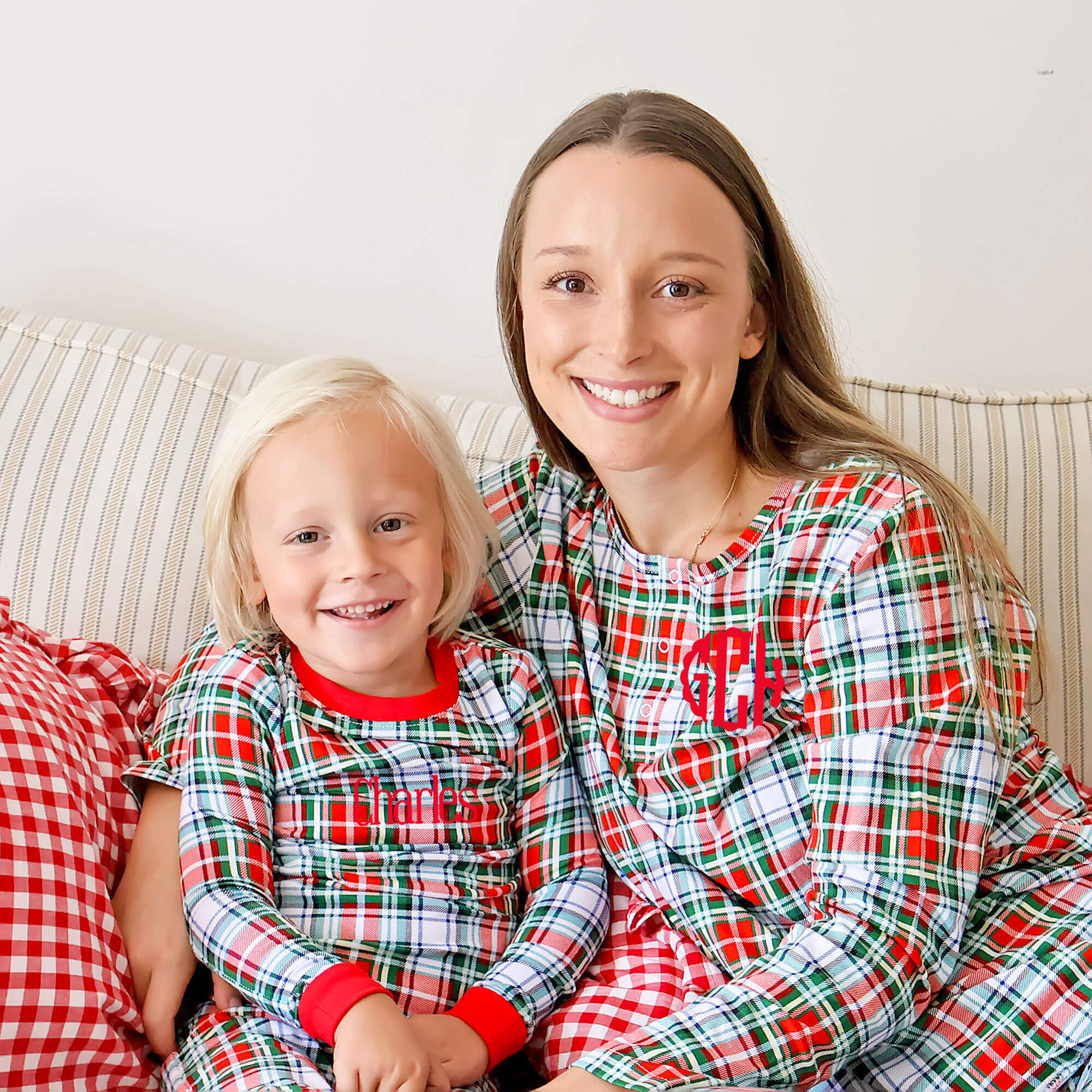 Sinclair Plaid Women's Pajamas - Image 6