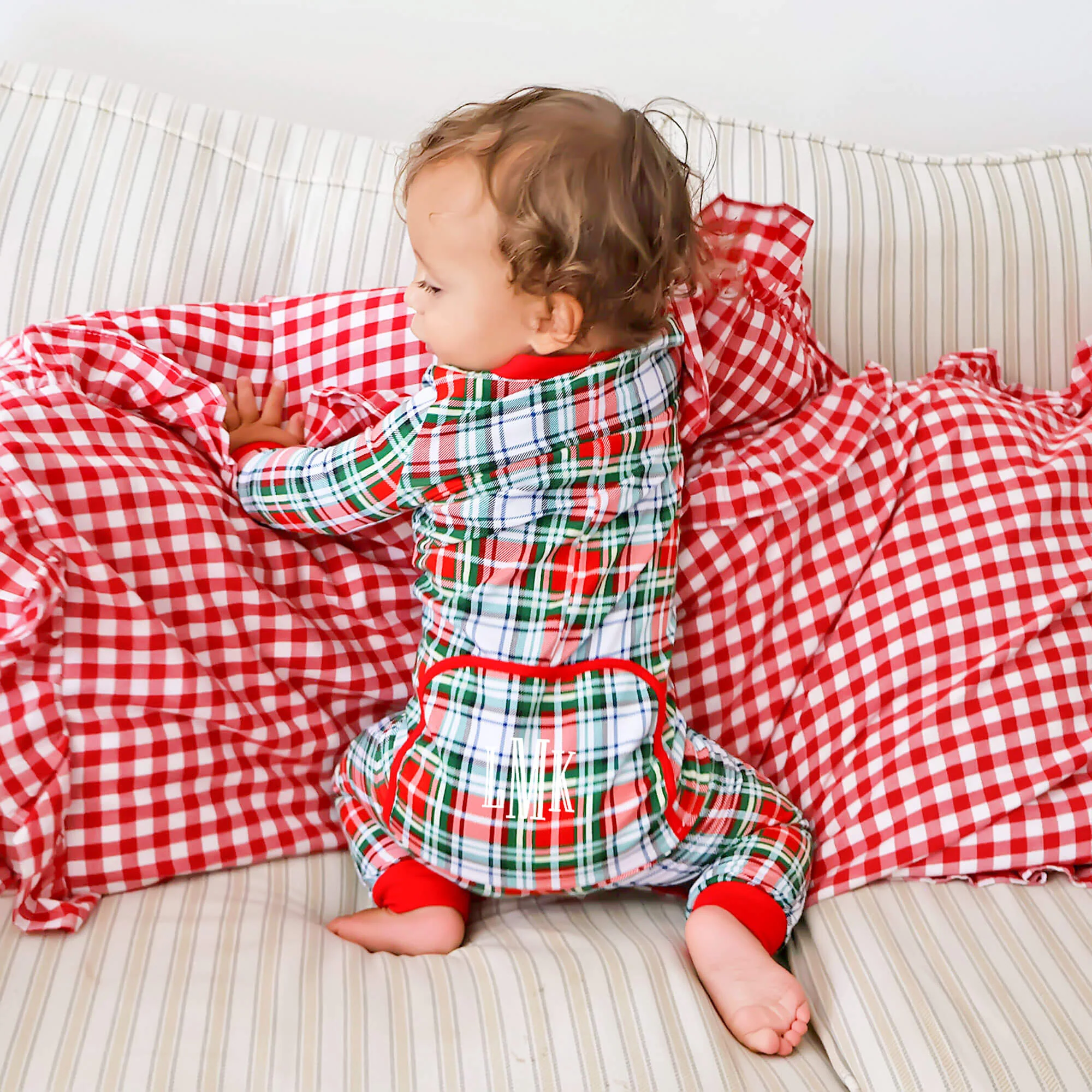 Sinclair Plaid Zip Sleeper - Image 2