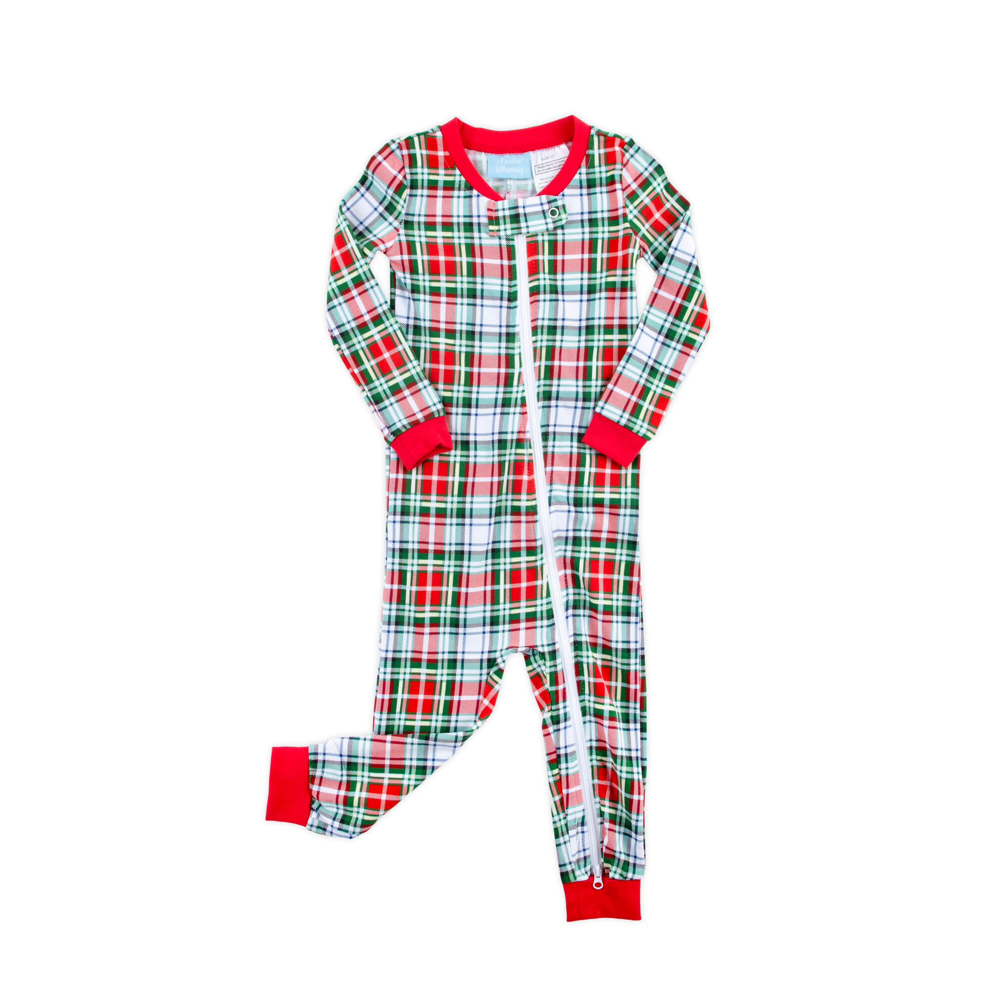 Sinclair Plaid Zip Sleeper - Image 3