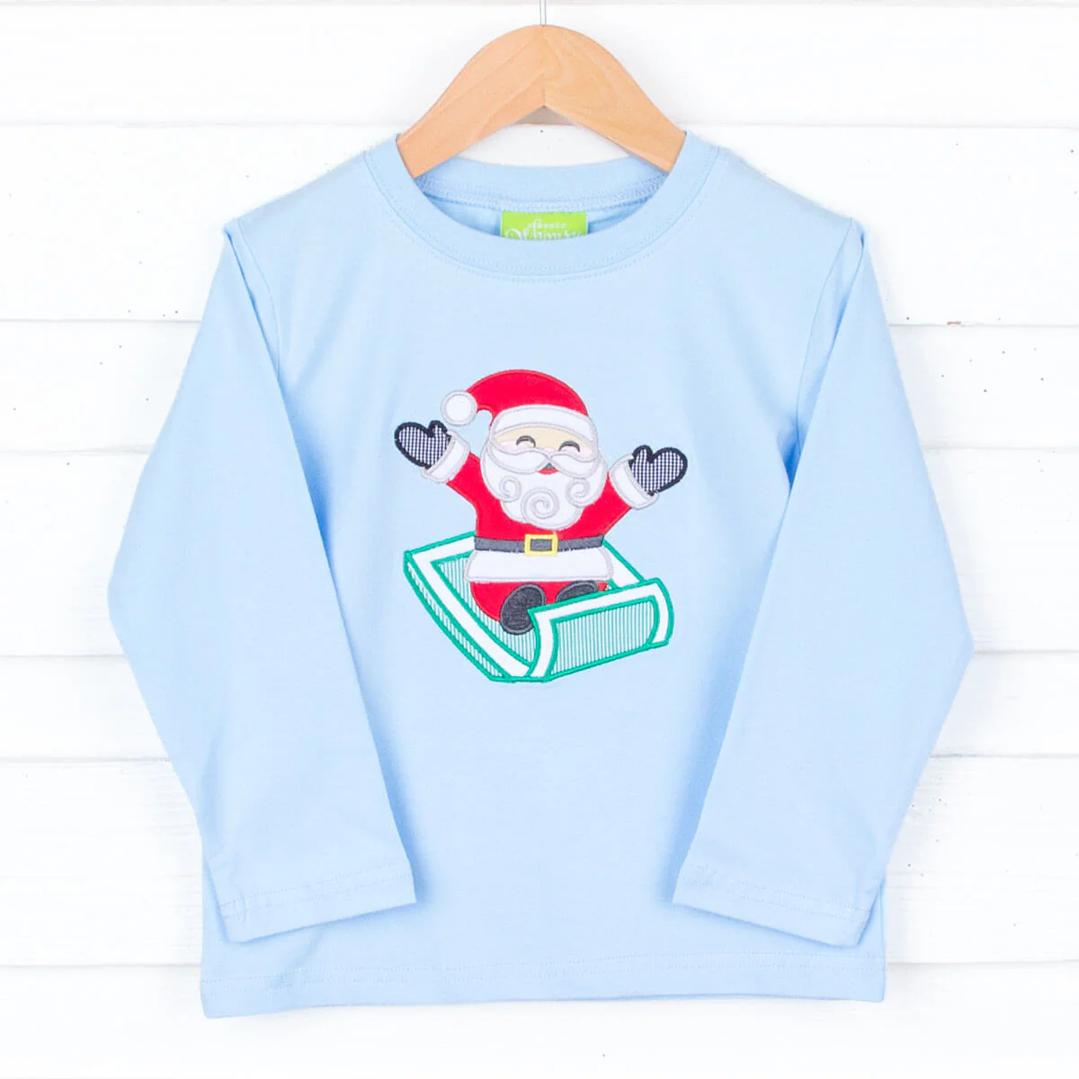 Santa Sledding Adventure Long Sleeve Shirt - Image 3