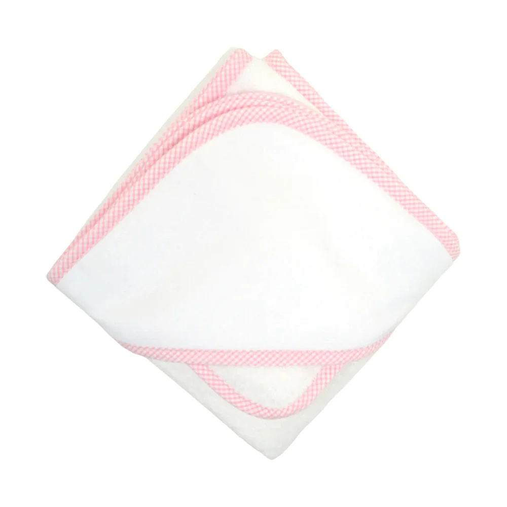Small Check Hooded Towel Set - Image 2
