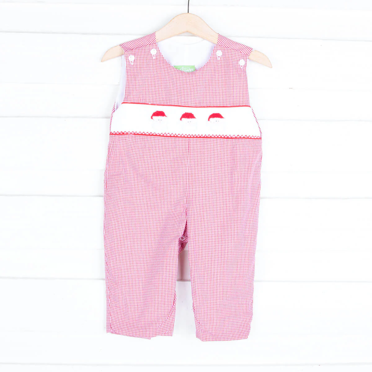 Santa's Favorite Smocked Longall - Image 2