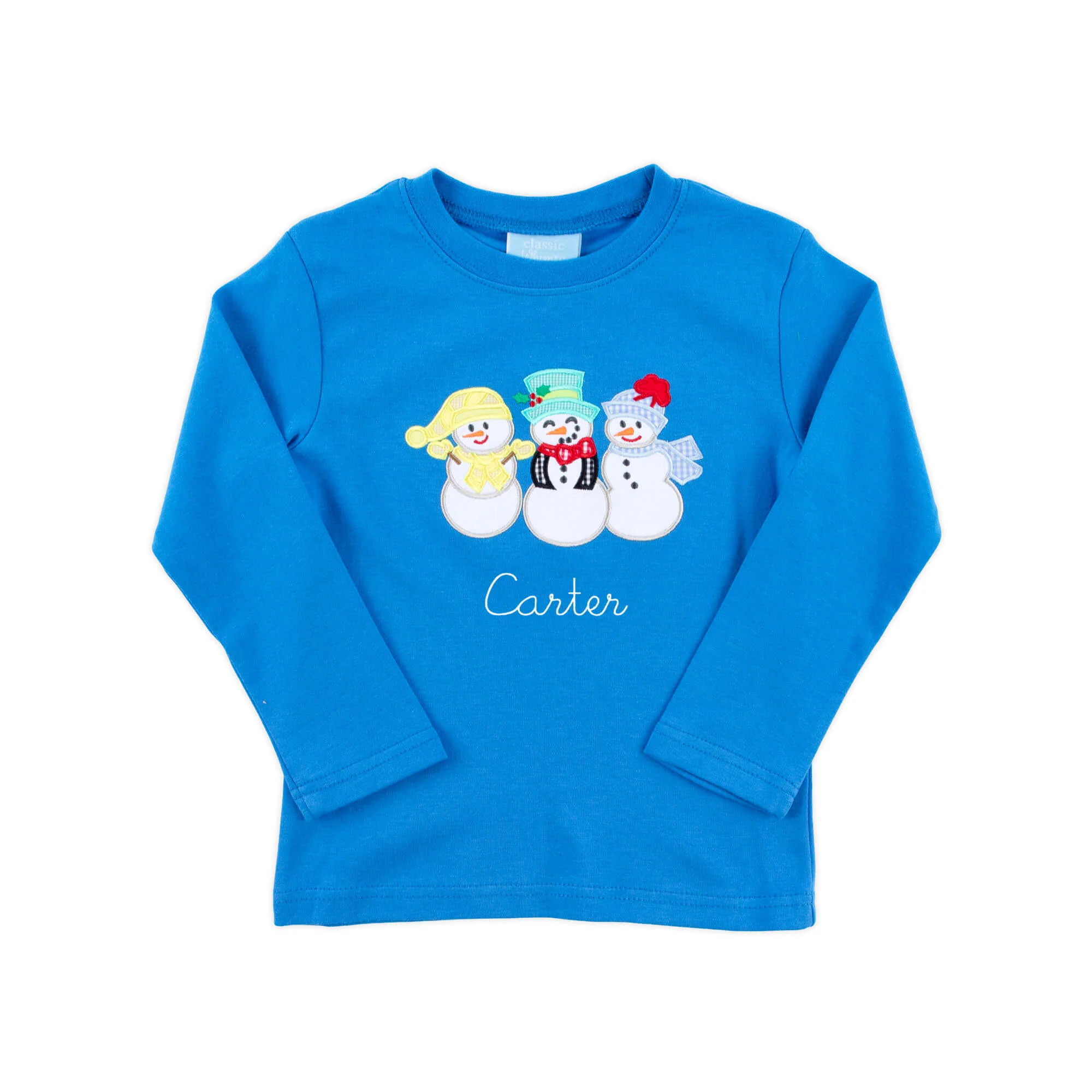 Snowman Royal Long Sleeve Shirt - Image 2