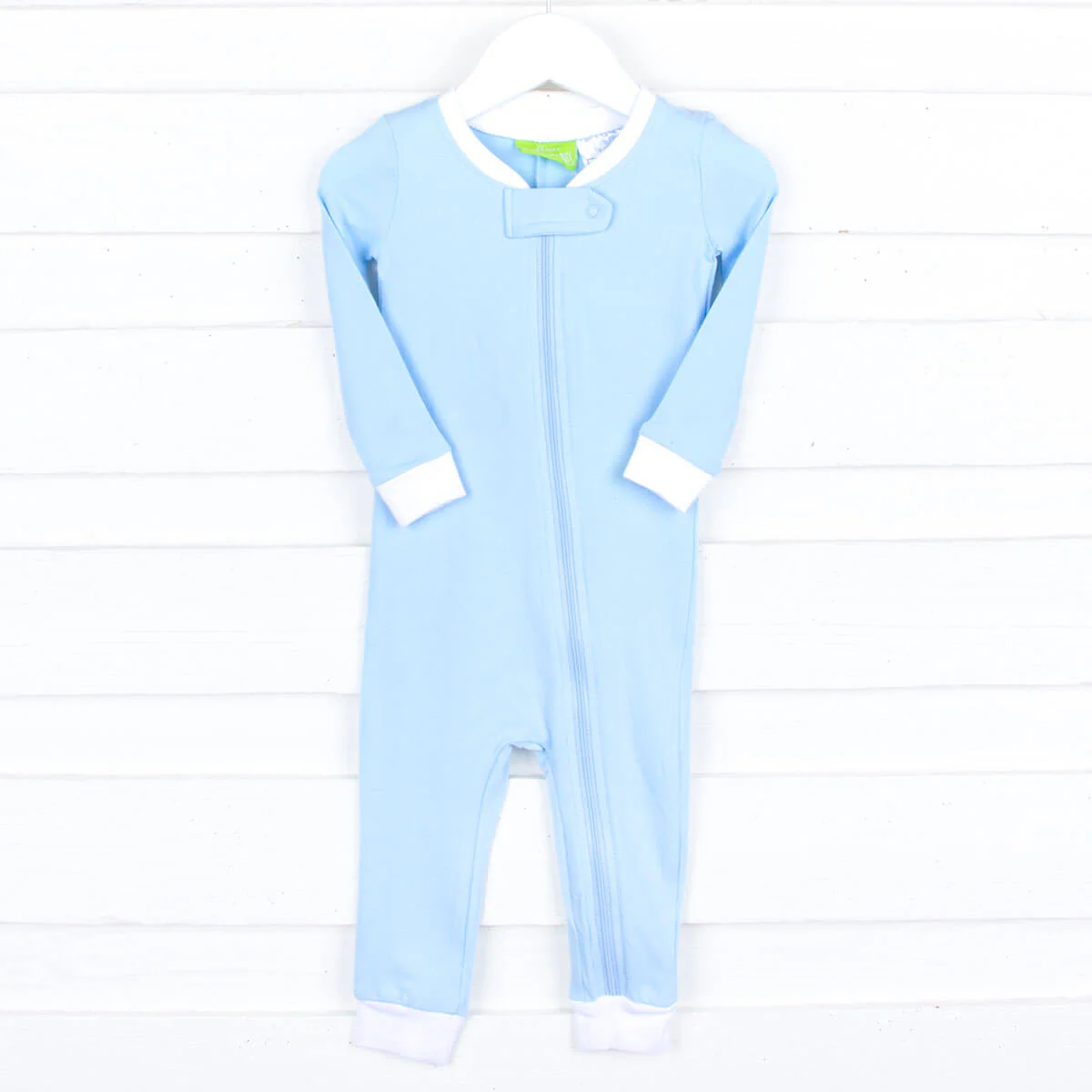 Solid Zip Sleeper Light Blue - Image 2