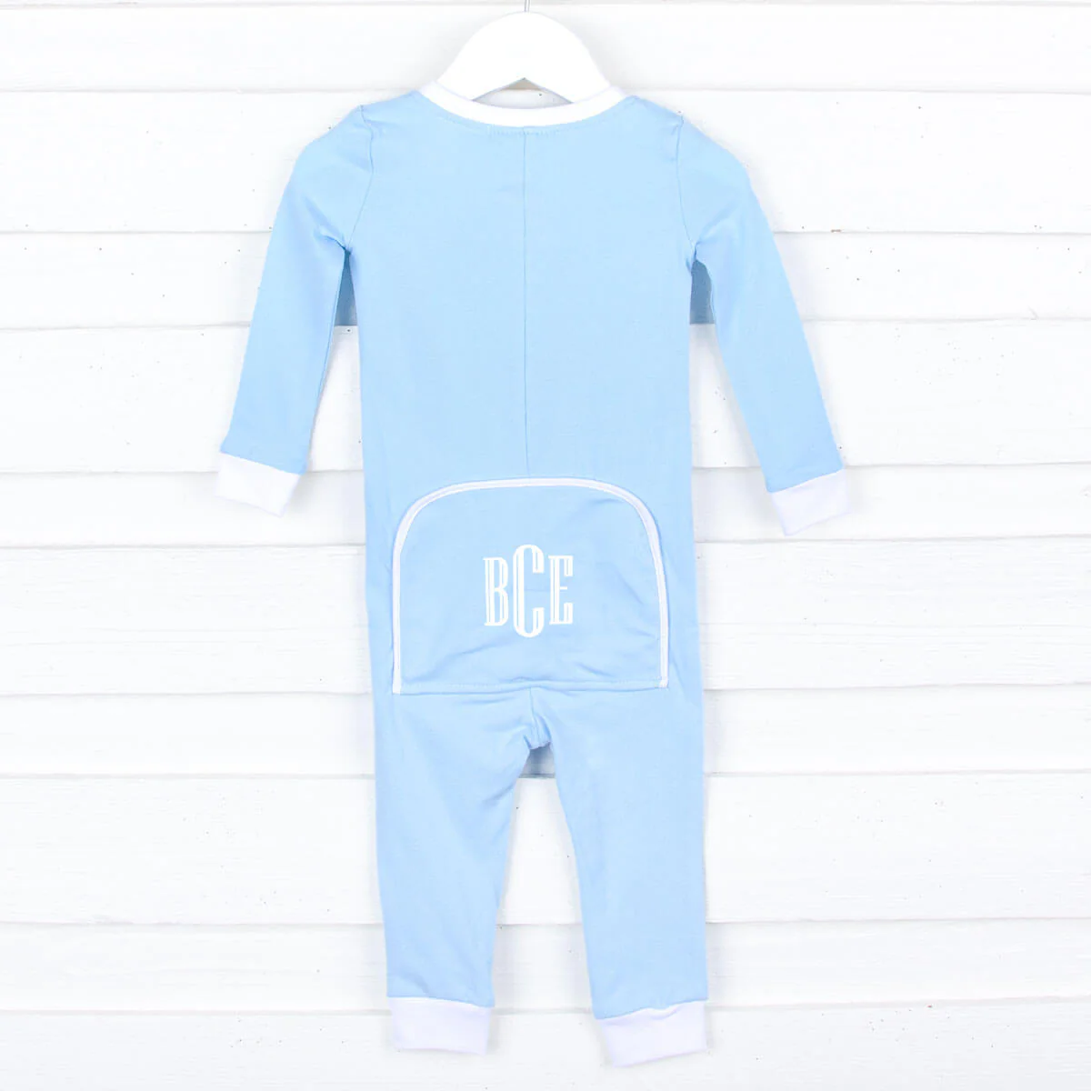 Solid Zip Sleeper Light Blue - Image 3