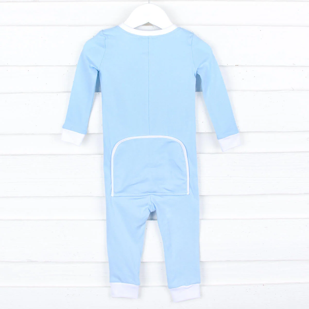 Solid Zip Sleeper Light Blue - Image 4