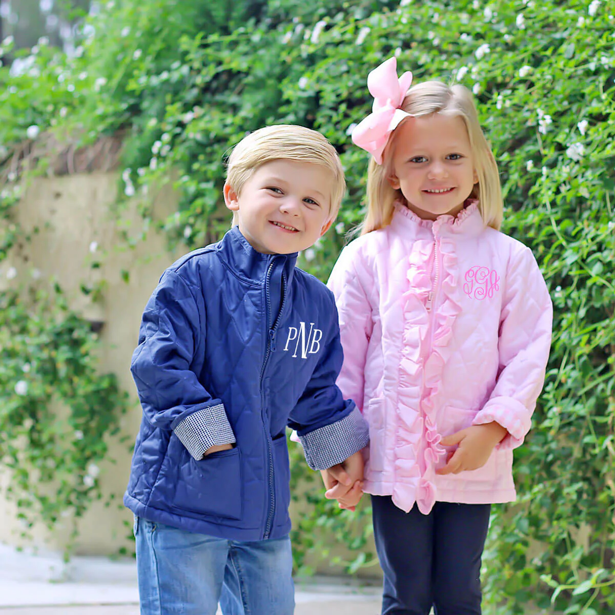 Pink Quilted Ruffle Coat - Image 5