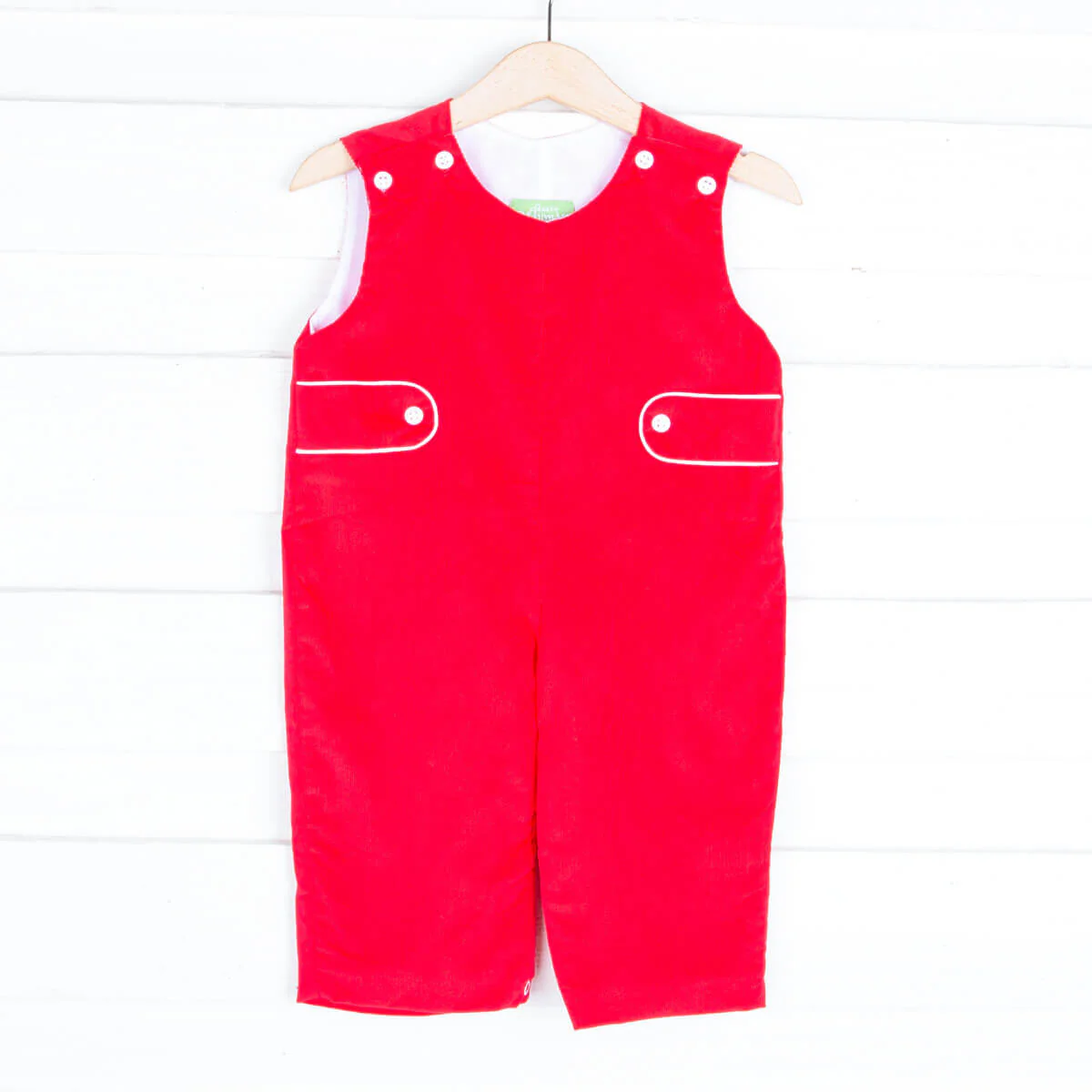 Solid Red Longall with Tabs - Image 3