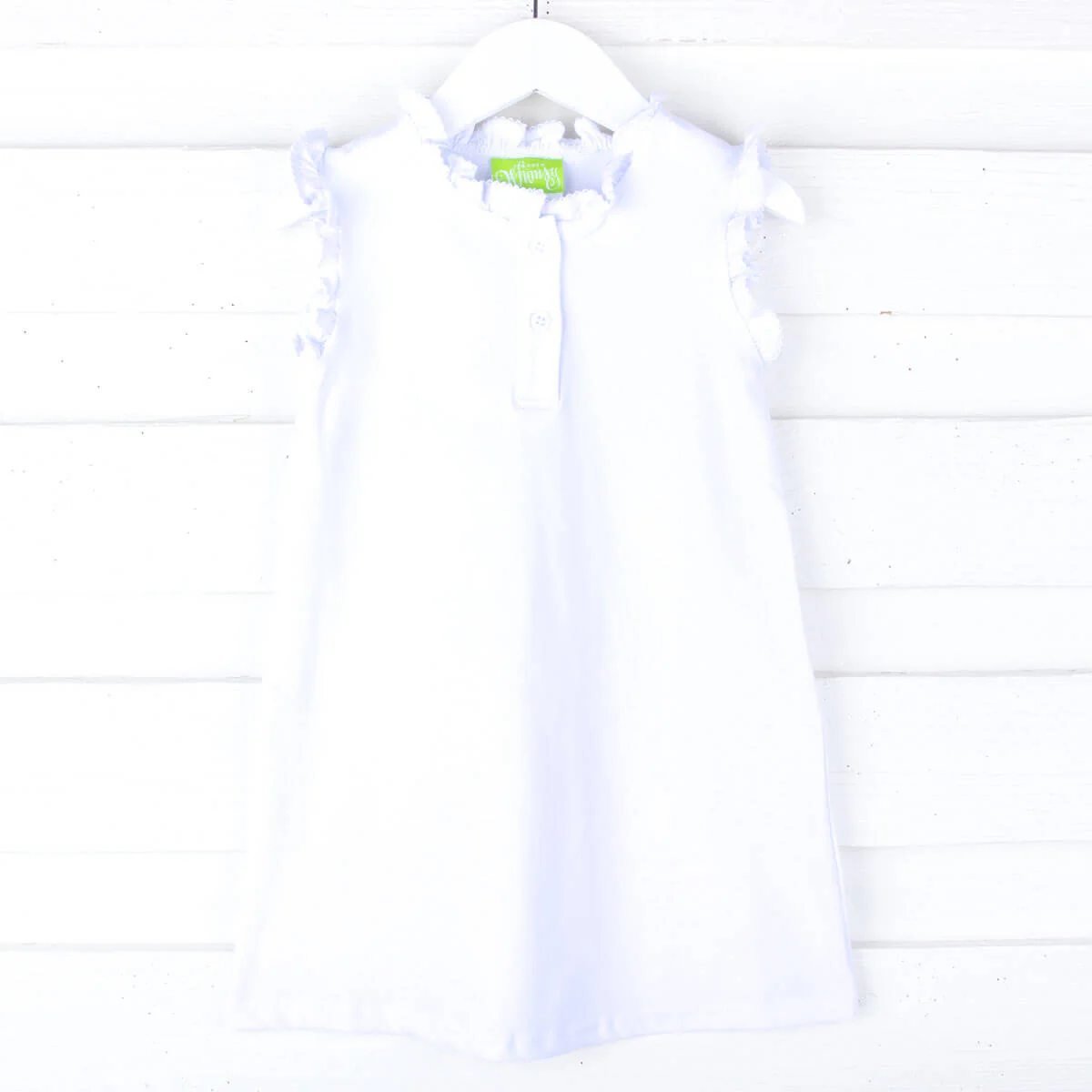 Solid White Nicole Dress - Image 4