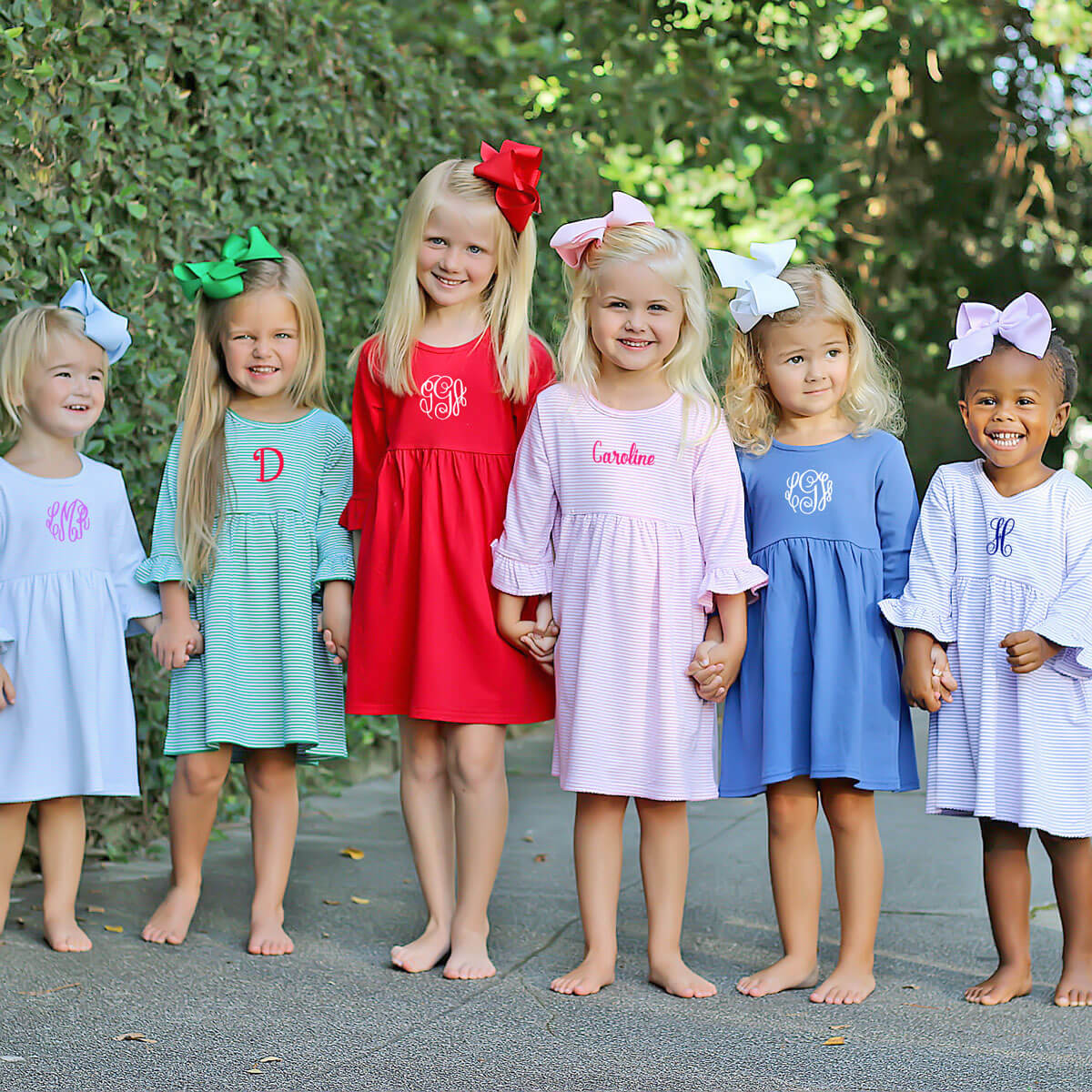 Blue Stripe Sophia Dress - Image 10