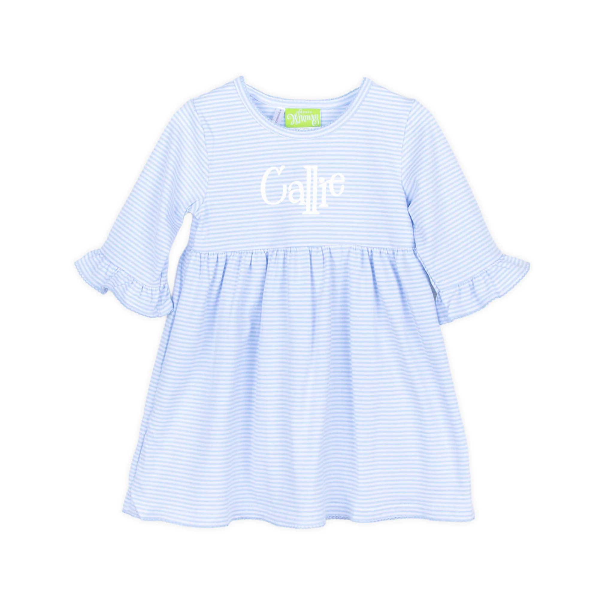 Blue Stripe Sophia Dress - Image 2