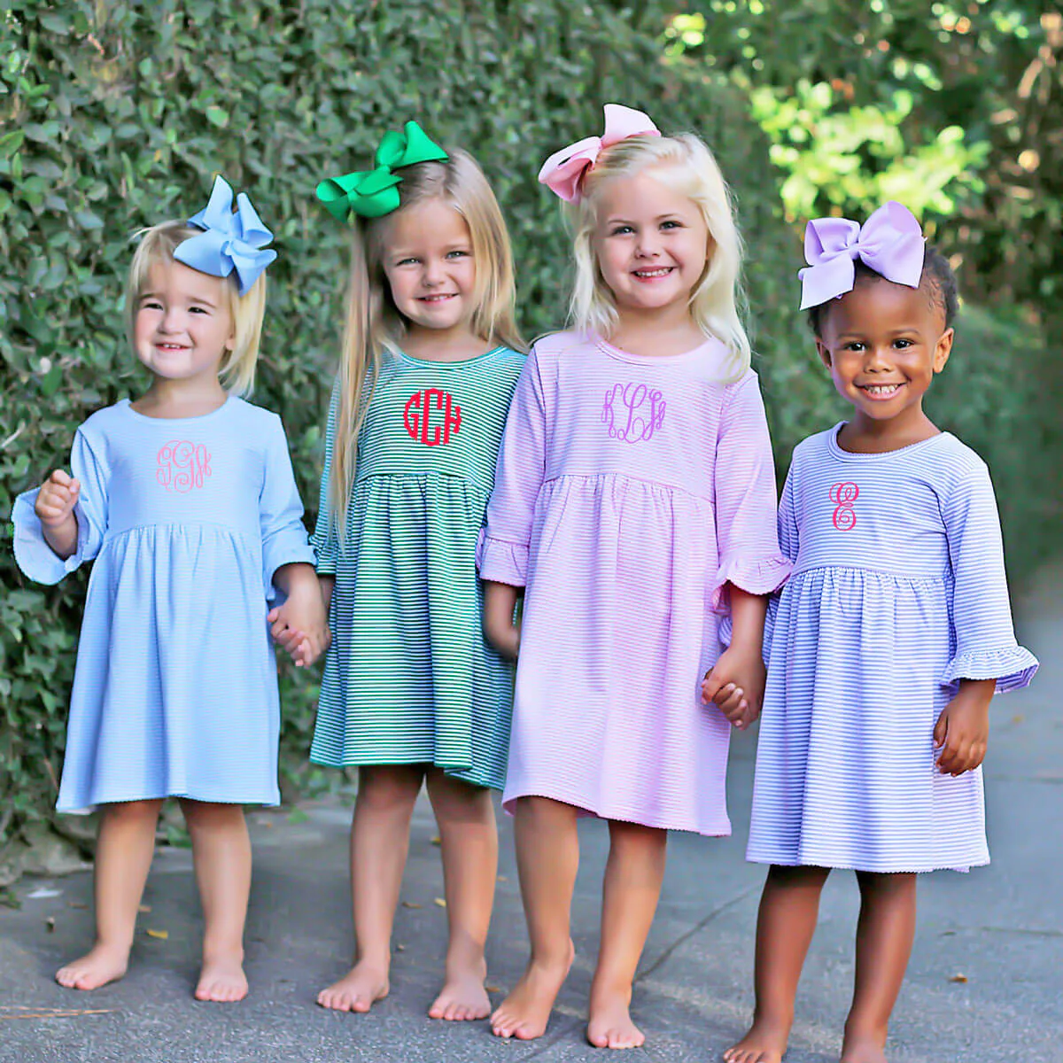 Blue Stripe Sophia Dress - Image 9