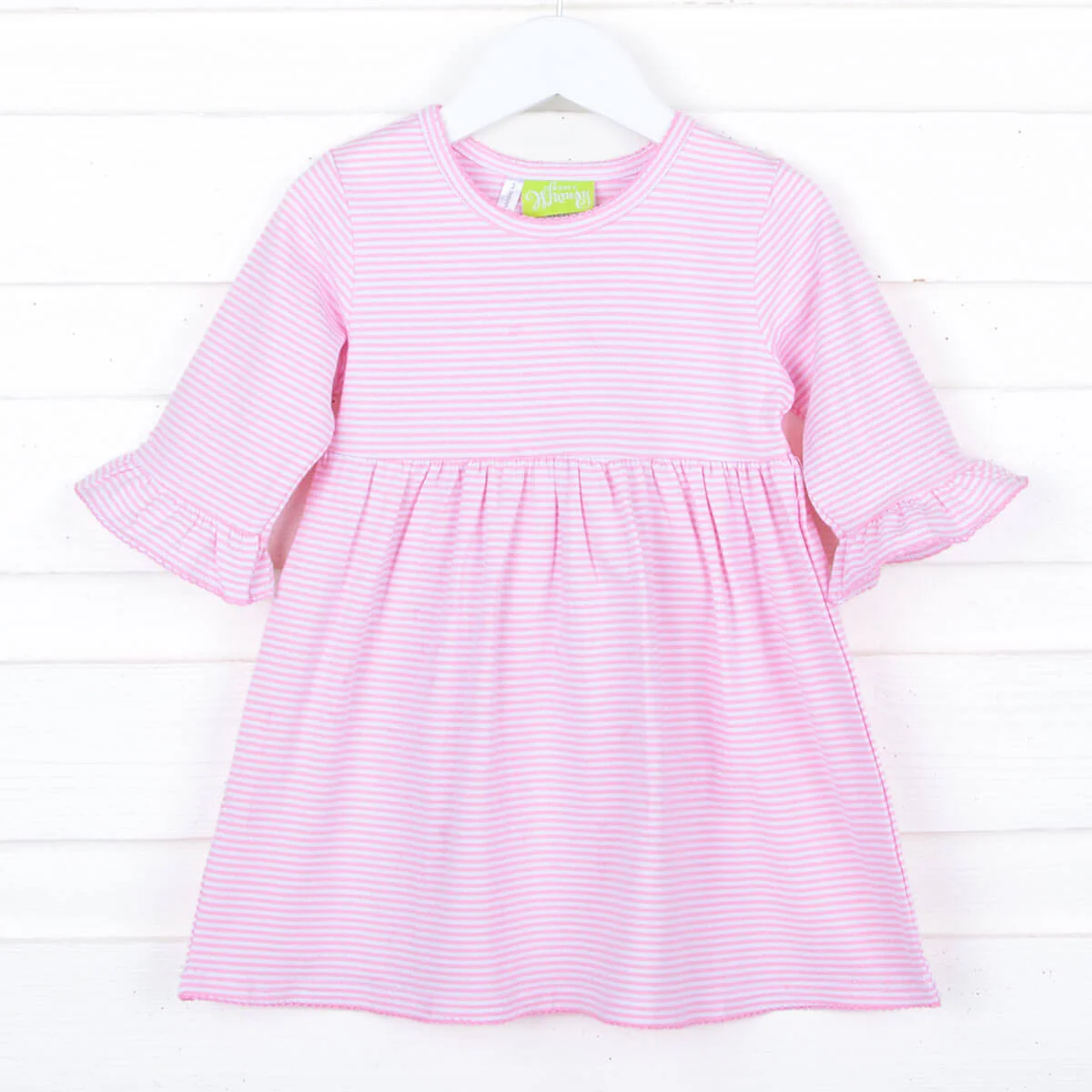 Pink Stripe Sophia Dress - Image 2
