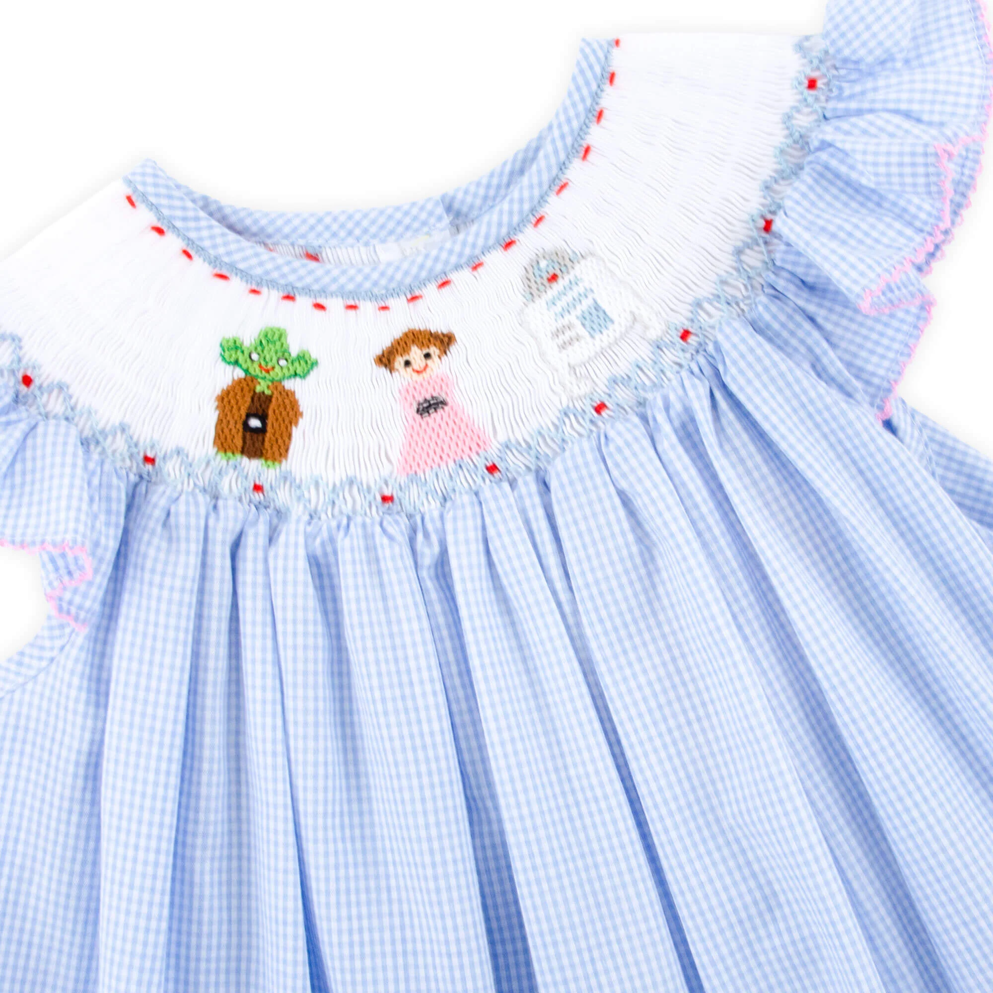 Space Friends Smocked Bubble - Image 2