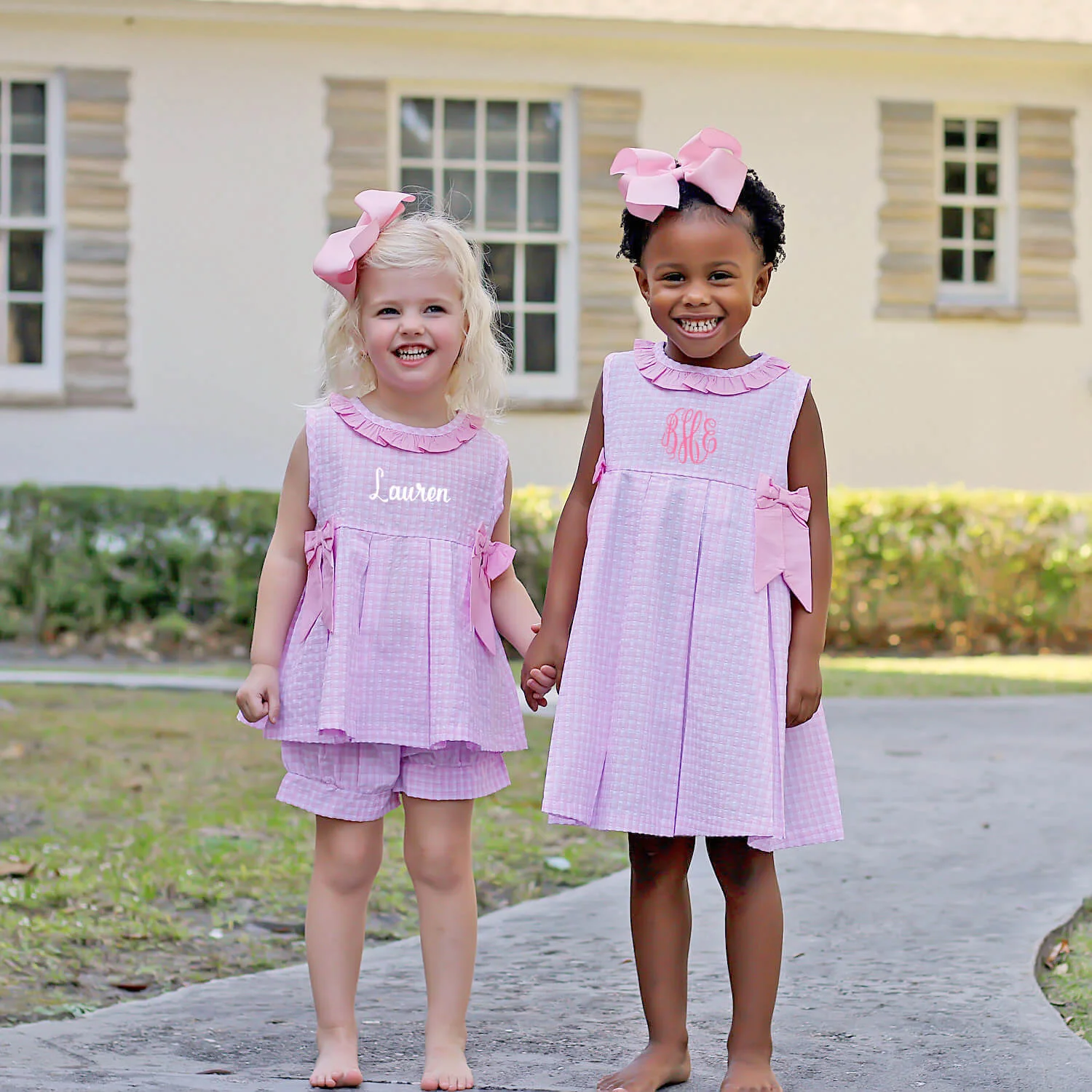 Hilton Head Plaid Pink Eloise Dress - Image 8