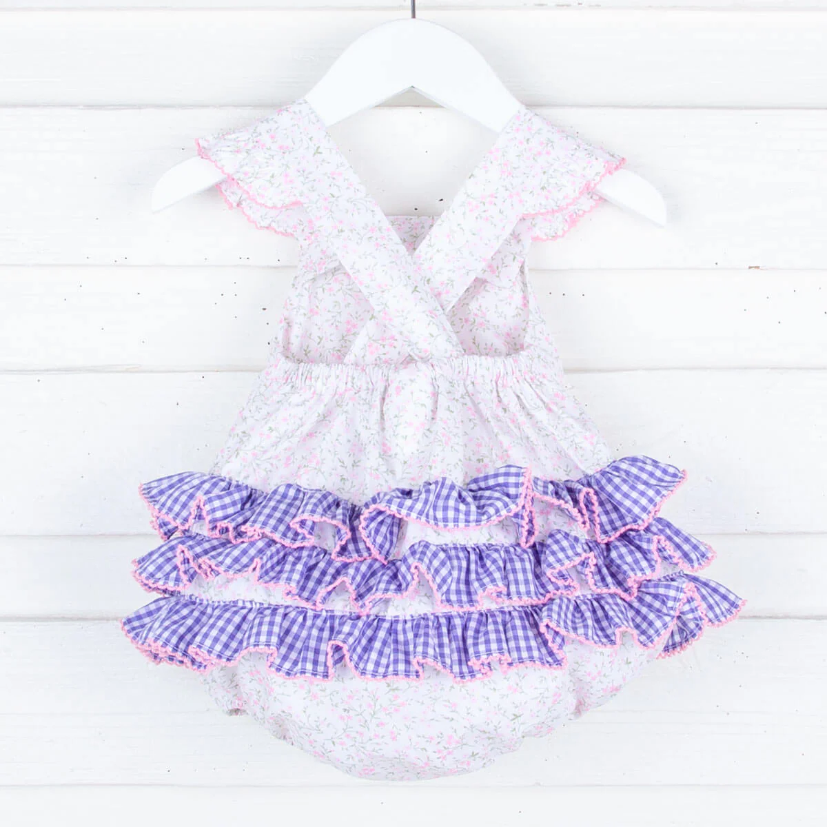 Spring Floral Ruffle Bubble - Image 2