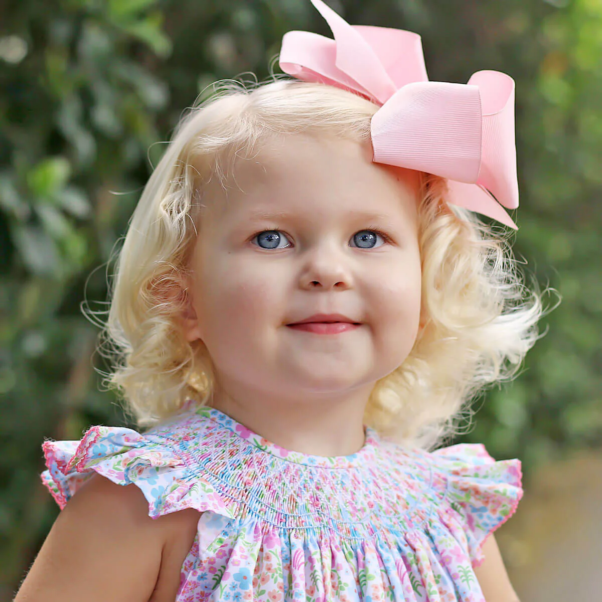 Spring Garden Smocked Bloomer Set - Image 3