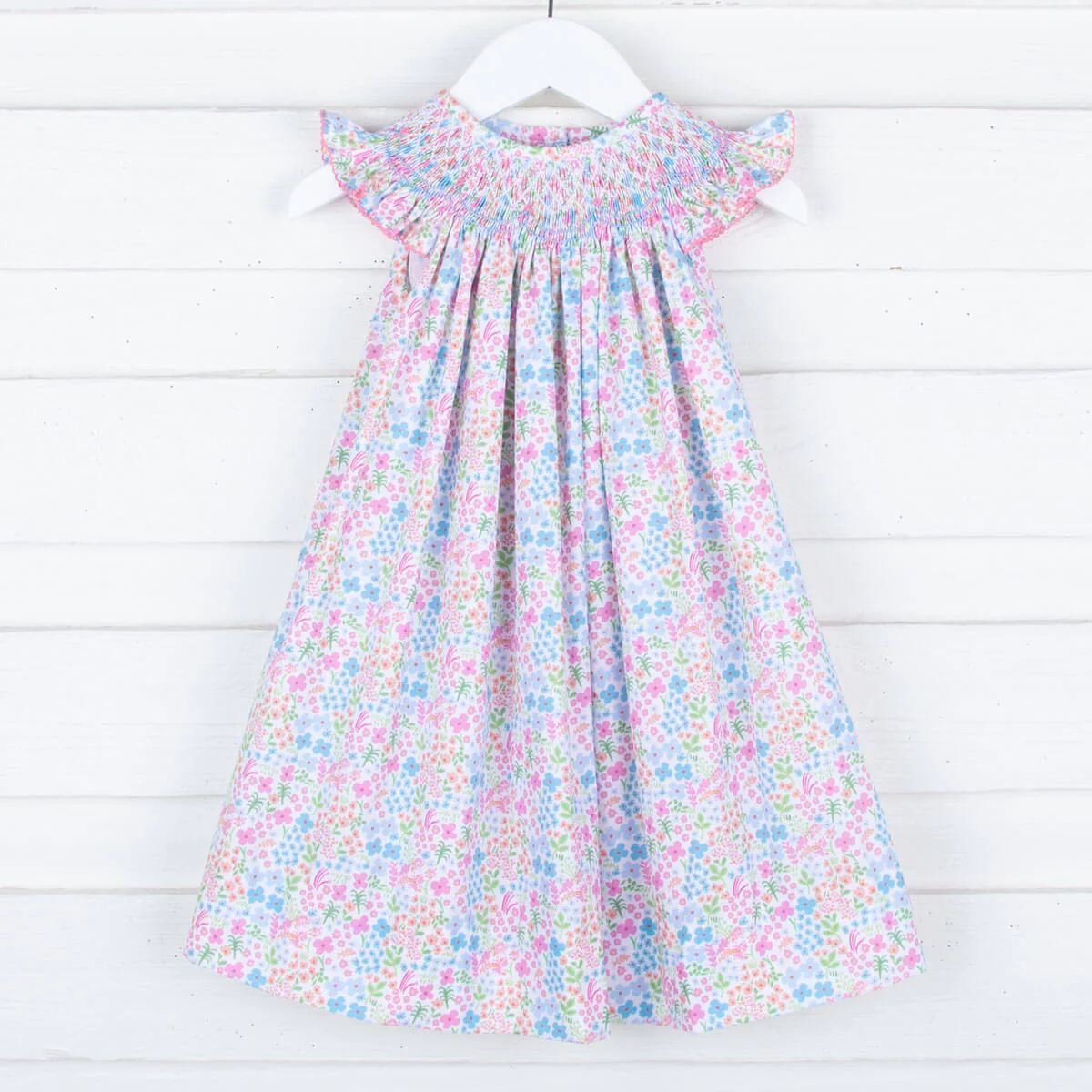 Spring Garden Smocked Dress - Image 2