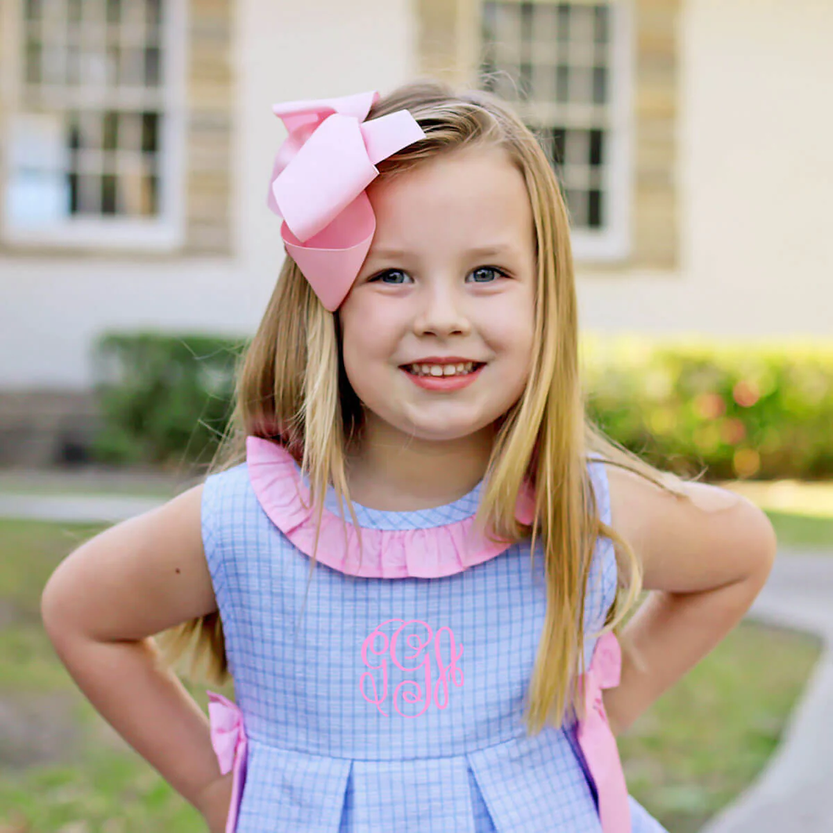Camden Plaid Blue Eloise Dress - Image 5