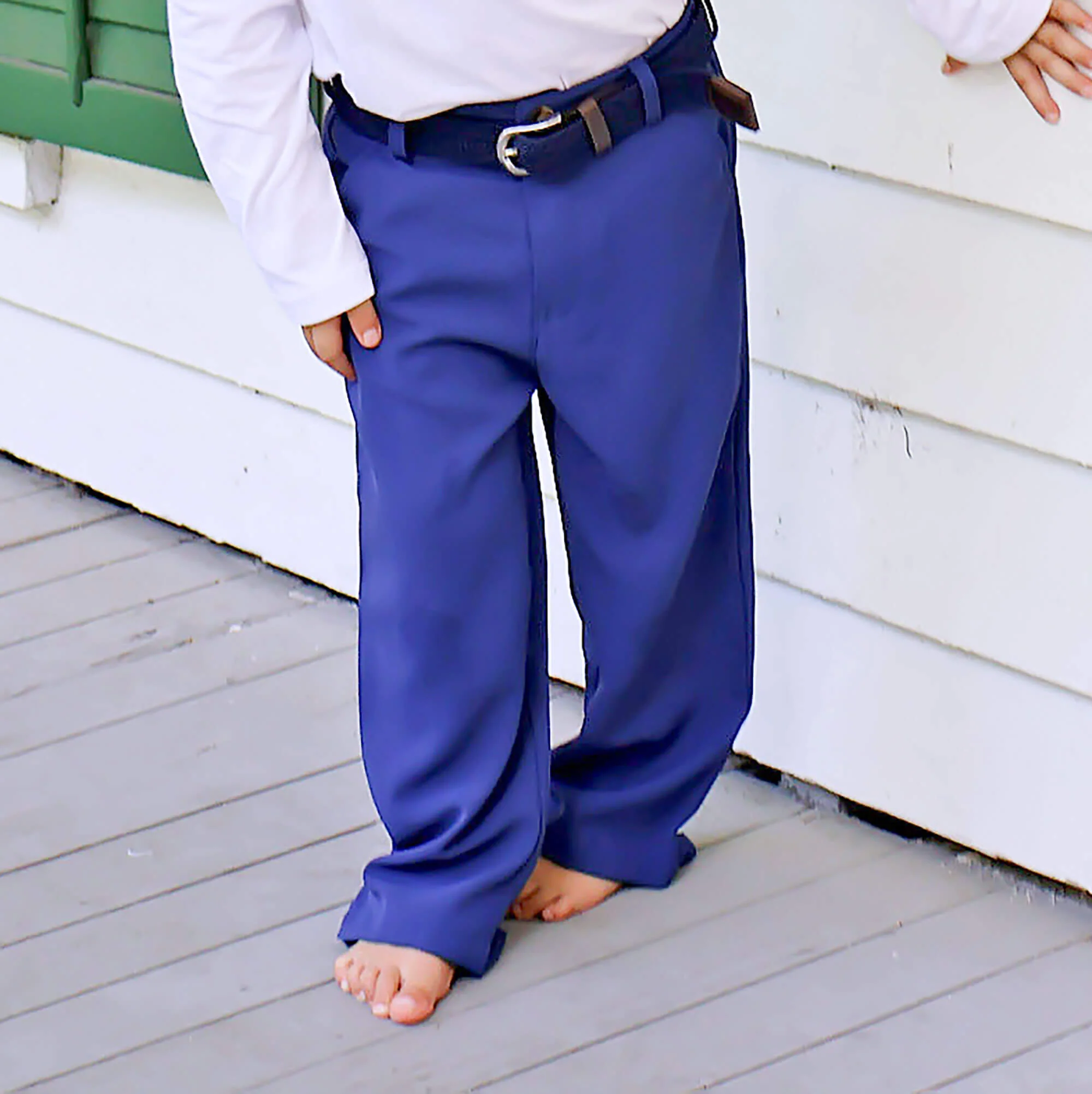Navy Blue Standard Pants - Image 2