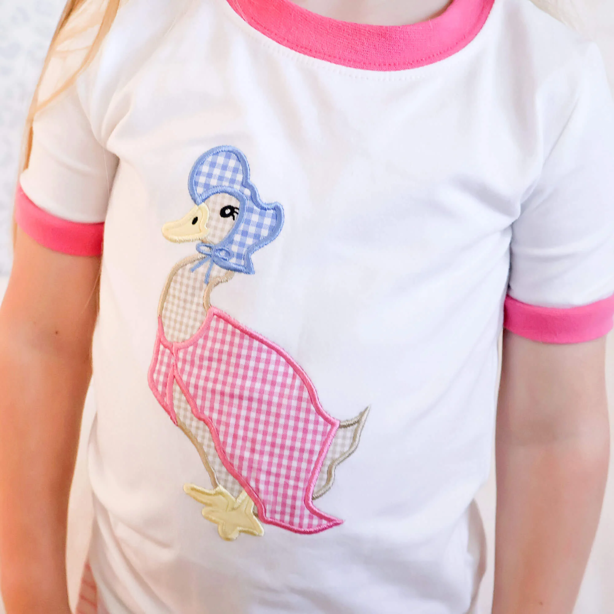 Storybook Friends Pink Stripe Pajamas - Image 3