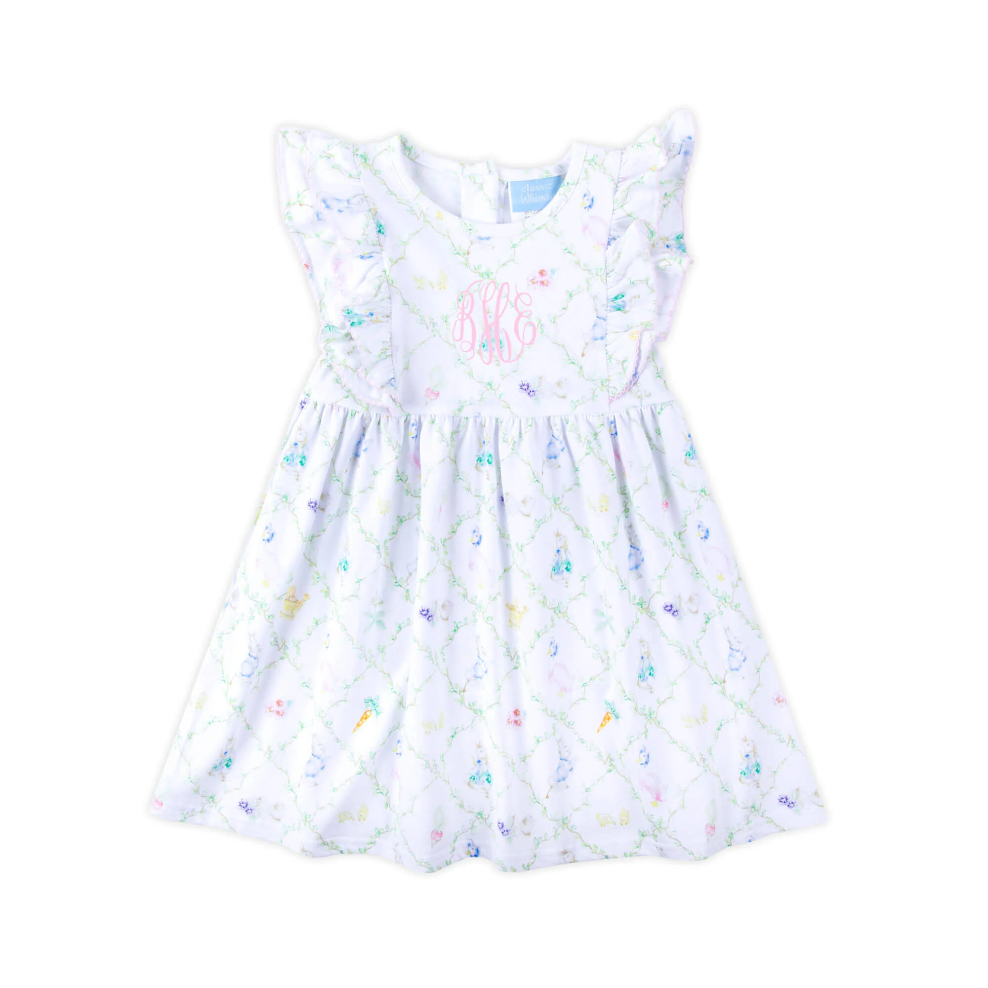 Storybook Rabbit Pink Alice Dress - Image 2