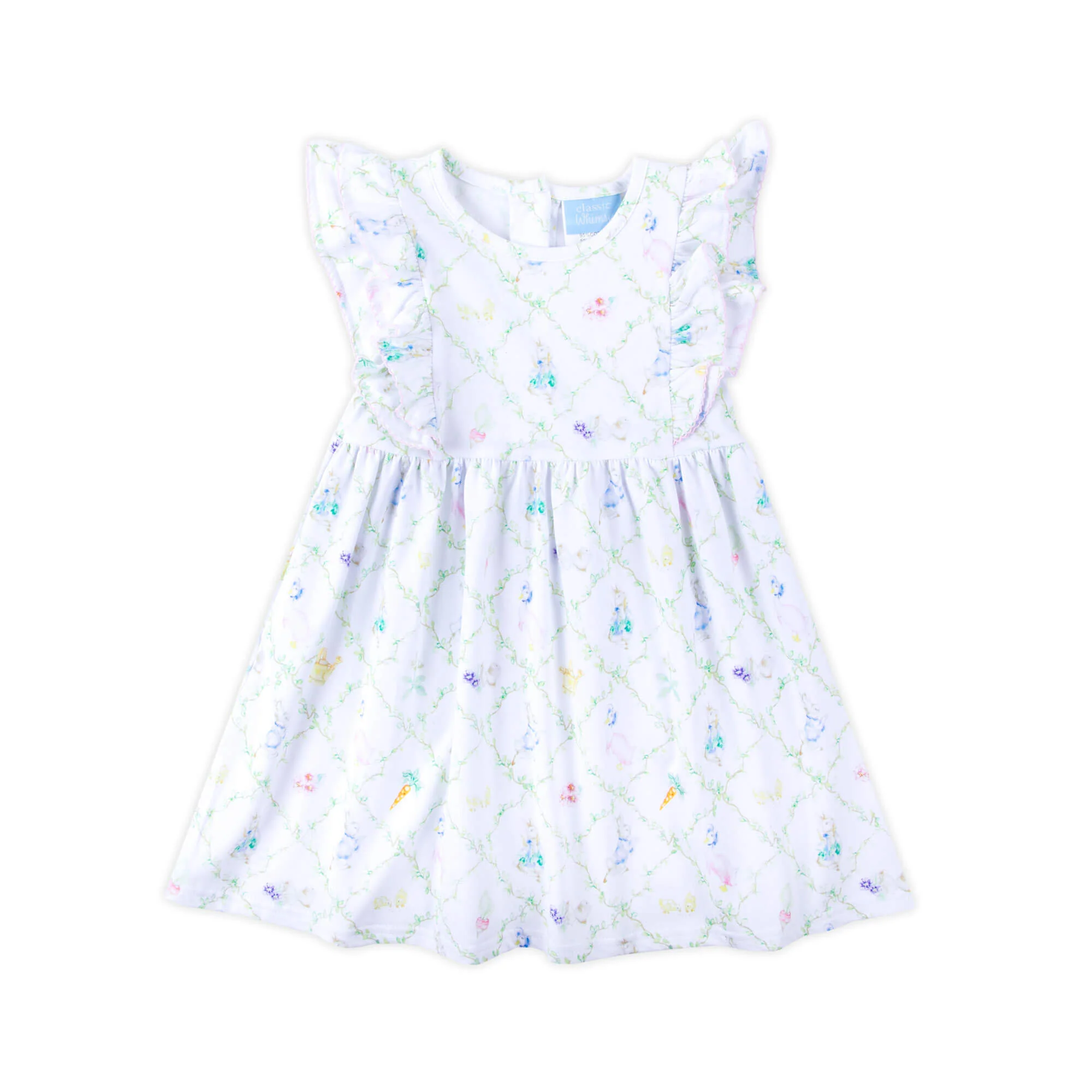 Storybook Rabbit Pink Alice Dress - Image 5
