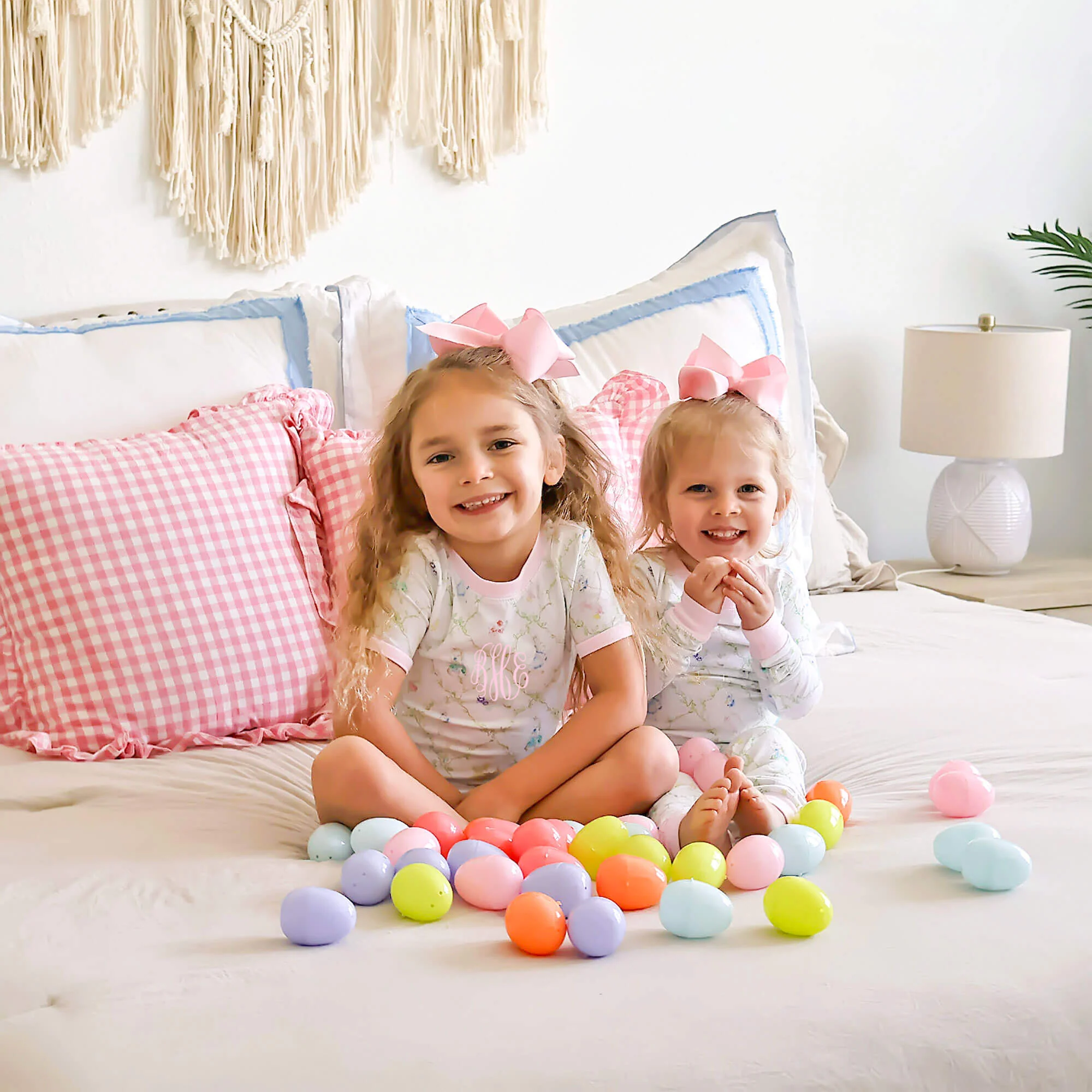 Storybook Rabbit Pink Short Pajamas - Image 6