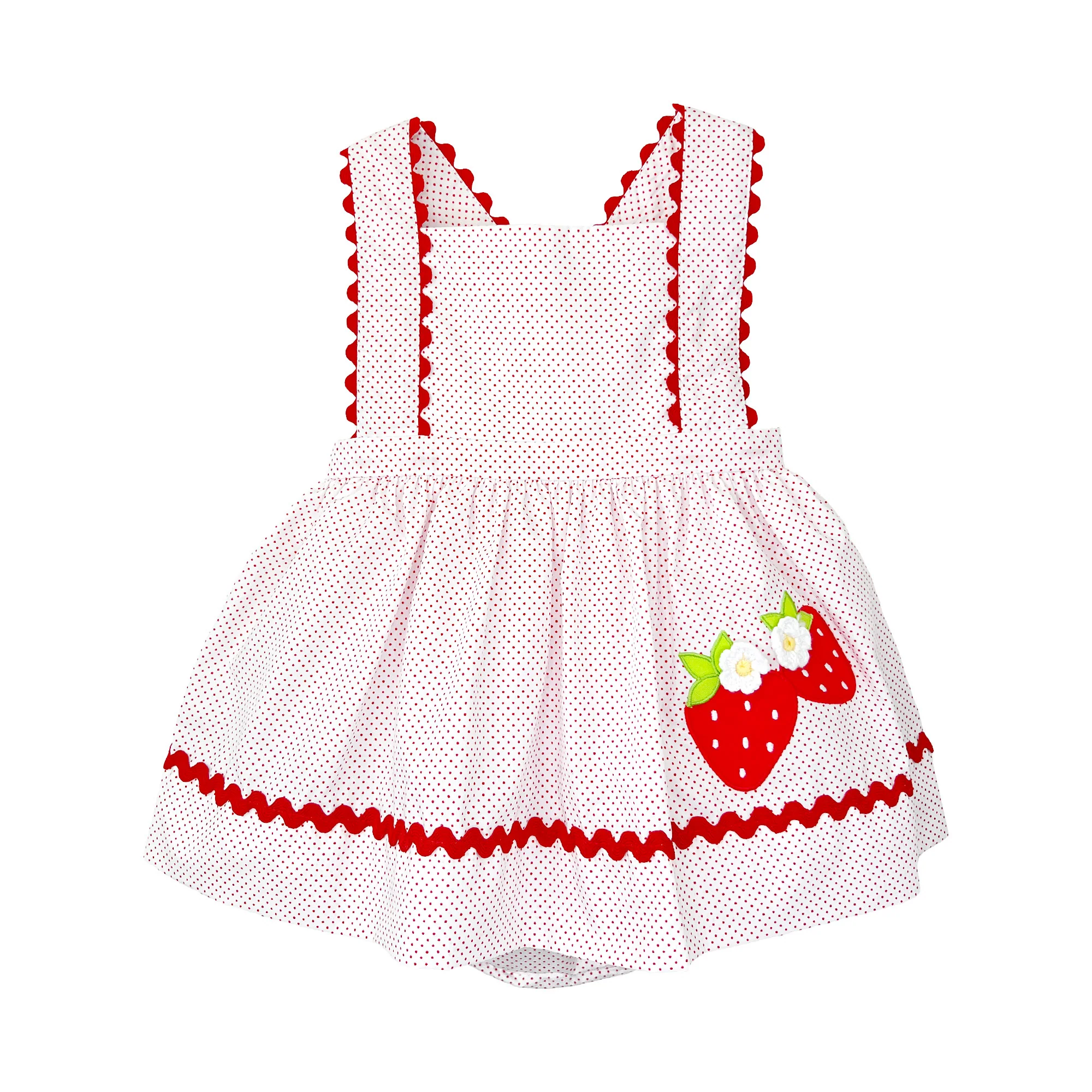 Strawberry Red Polka Dot Sun Bubble - Image 2