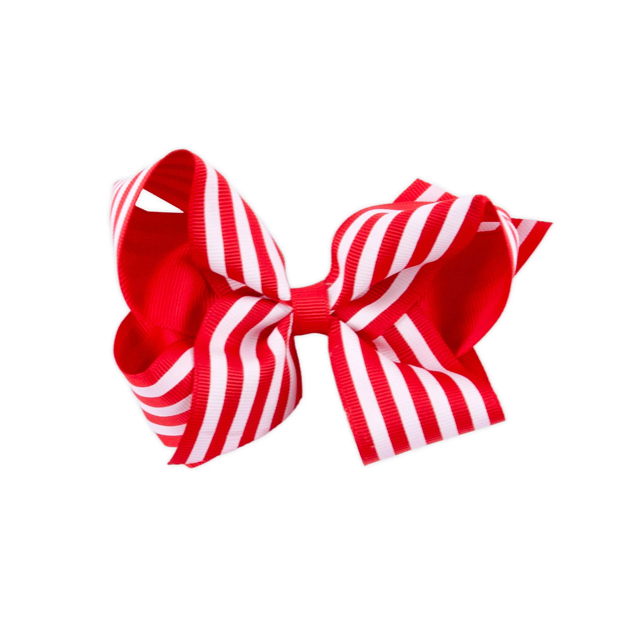 Stripe Grosgrain Hair Bow - Image 5