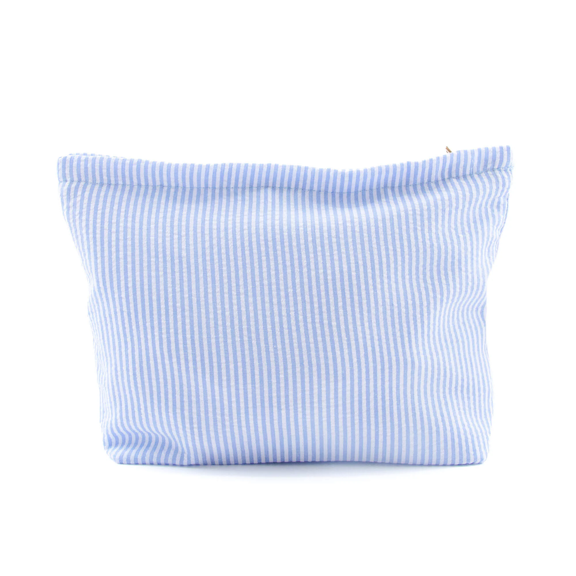Stripe Seersucker Cosmetic Bag - Image 7