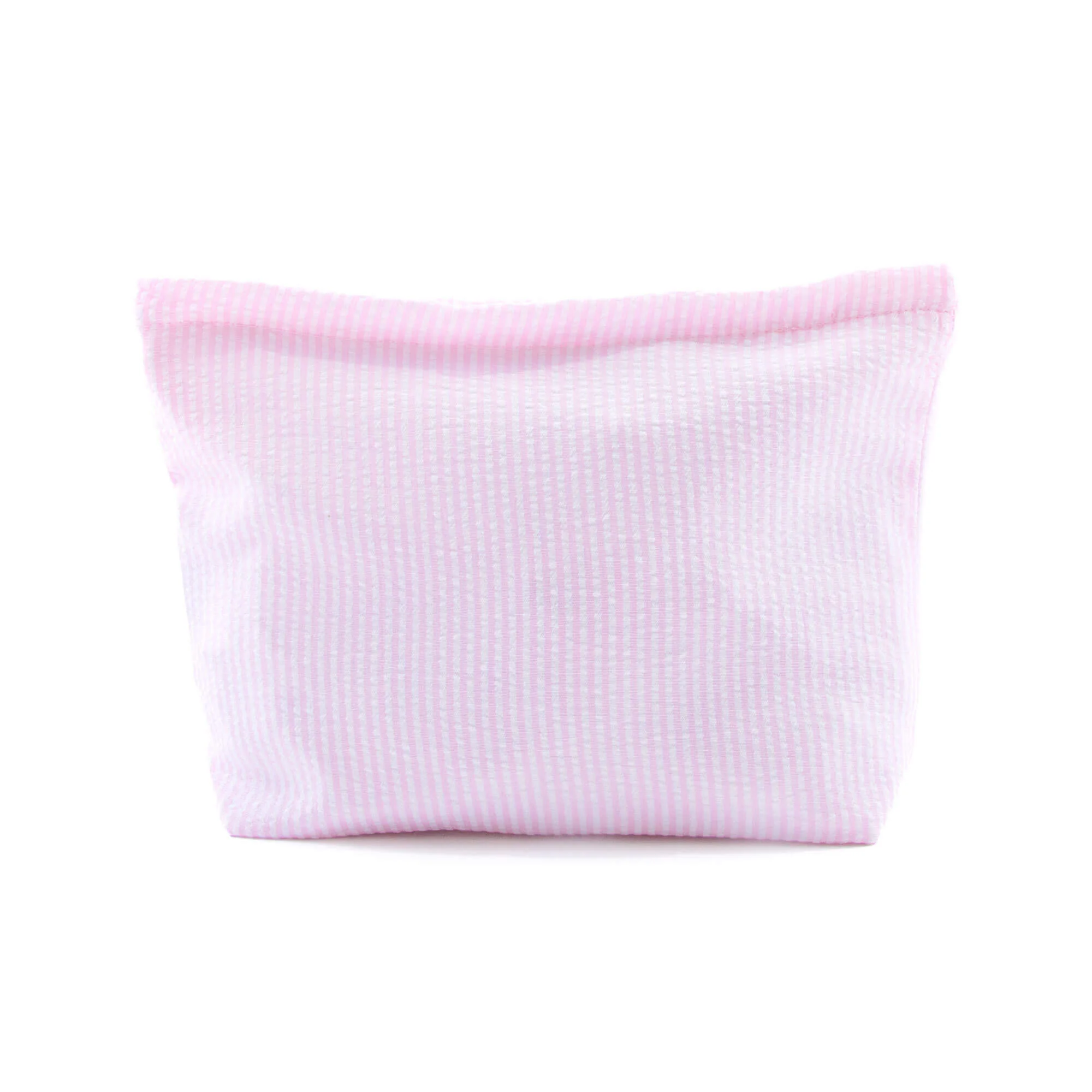 Stripe Seersucker Cosmetic Bag - Image 8