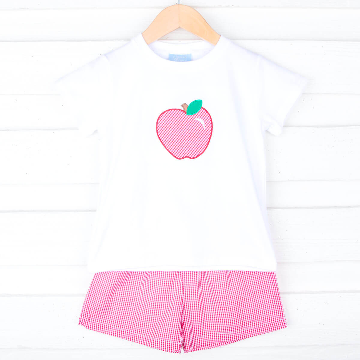 Sweet Apple White Short Set - Image 3