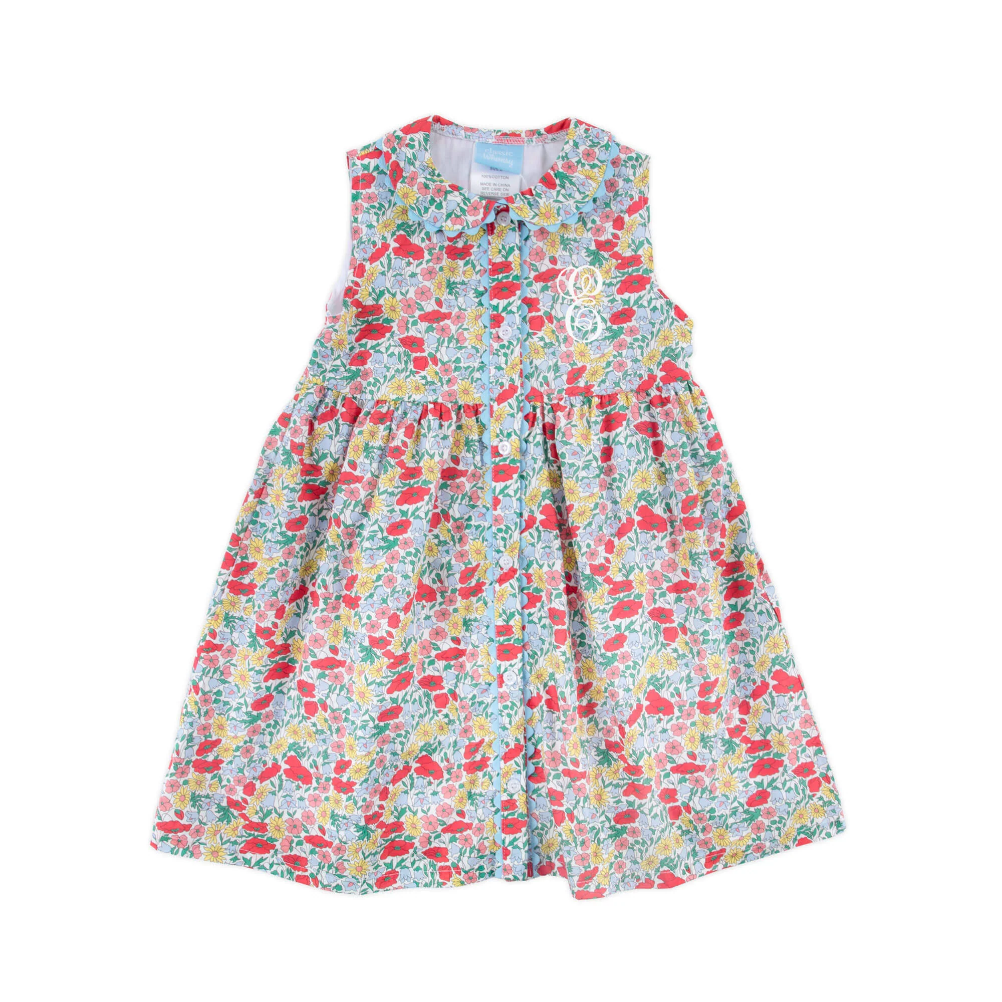 Sweet Buttercup Floral Pink Lola Dress - Image 2