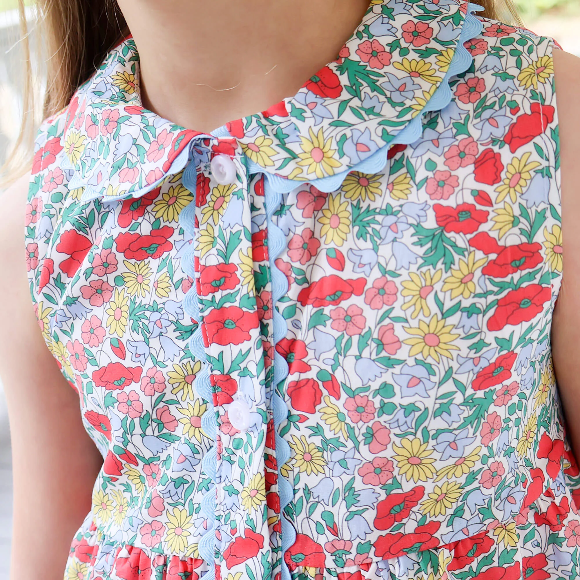 Sweet Buttercup Floral Pink Lola Dress - Image 3