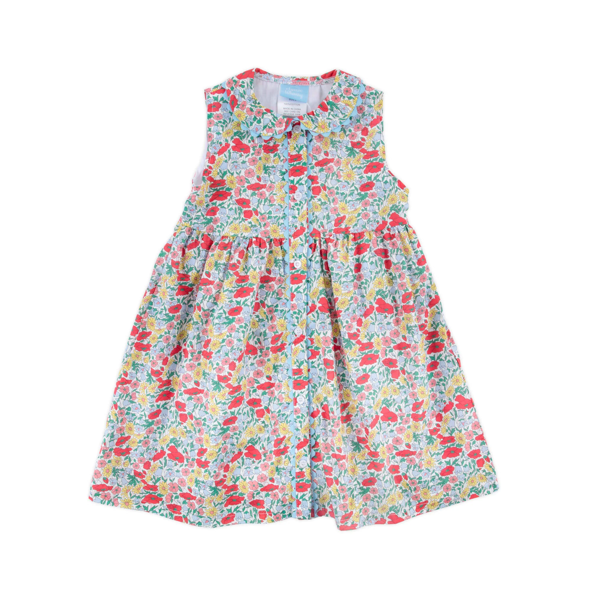 Sweet Buttercup Floral Pink Lola Dress - Image 5
