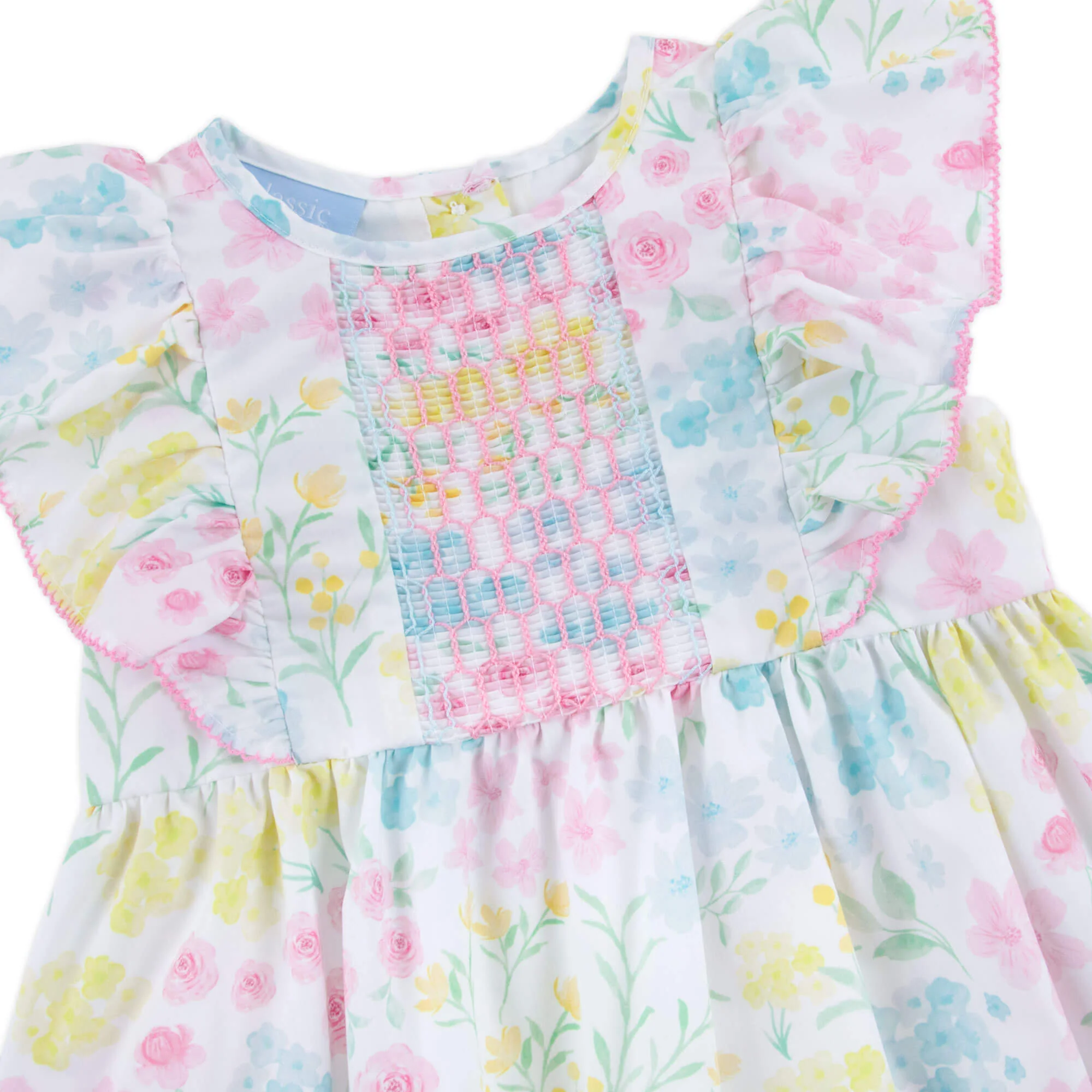 Sweet Floral Smocked Rachel Dress - Image 4