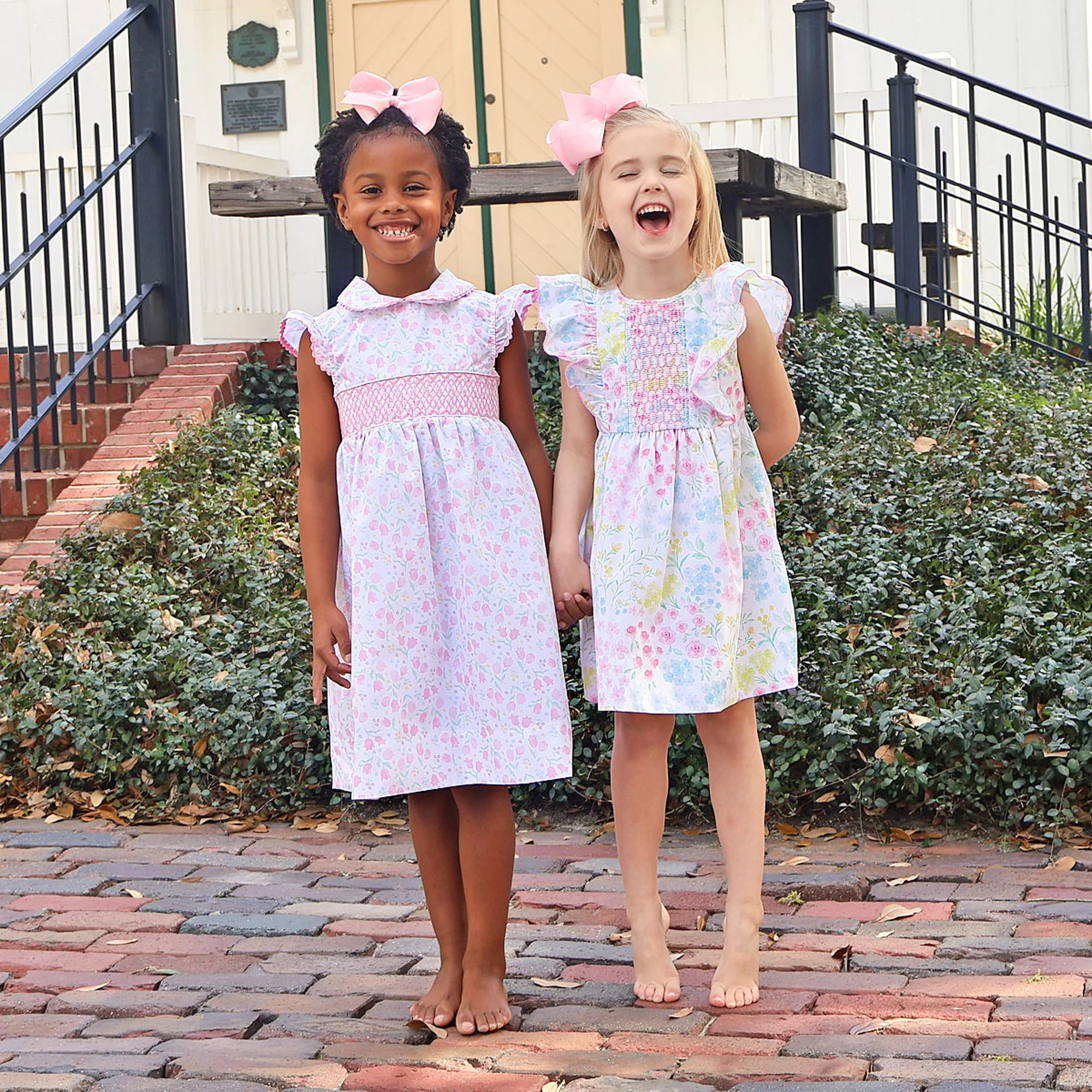 Sweet Floral Smocked Rachel Dress - Image 5