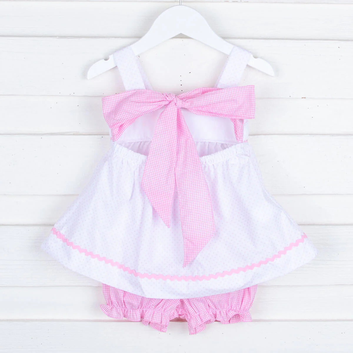Sweet Mouse Ears Tie Back Bloomer Set - Image 2