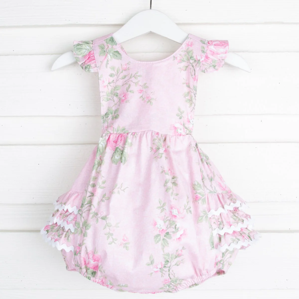 Sweet Rose Floral Ruffle Bubble - Image 2