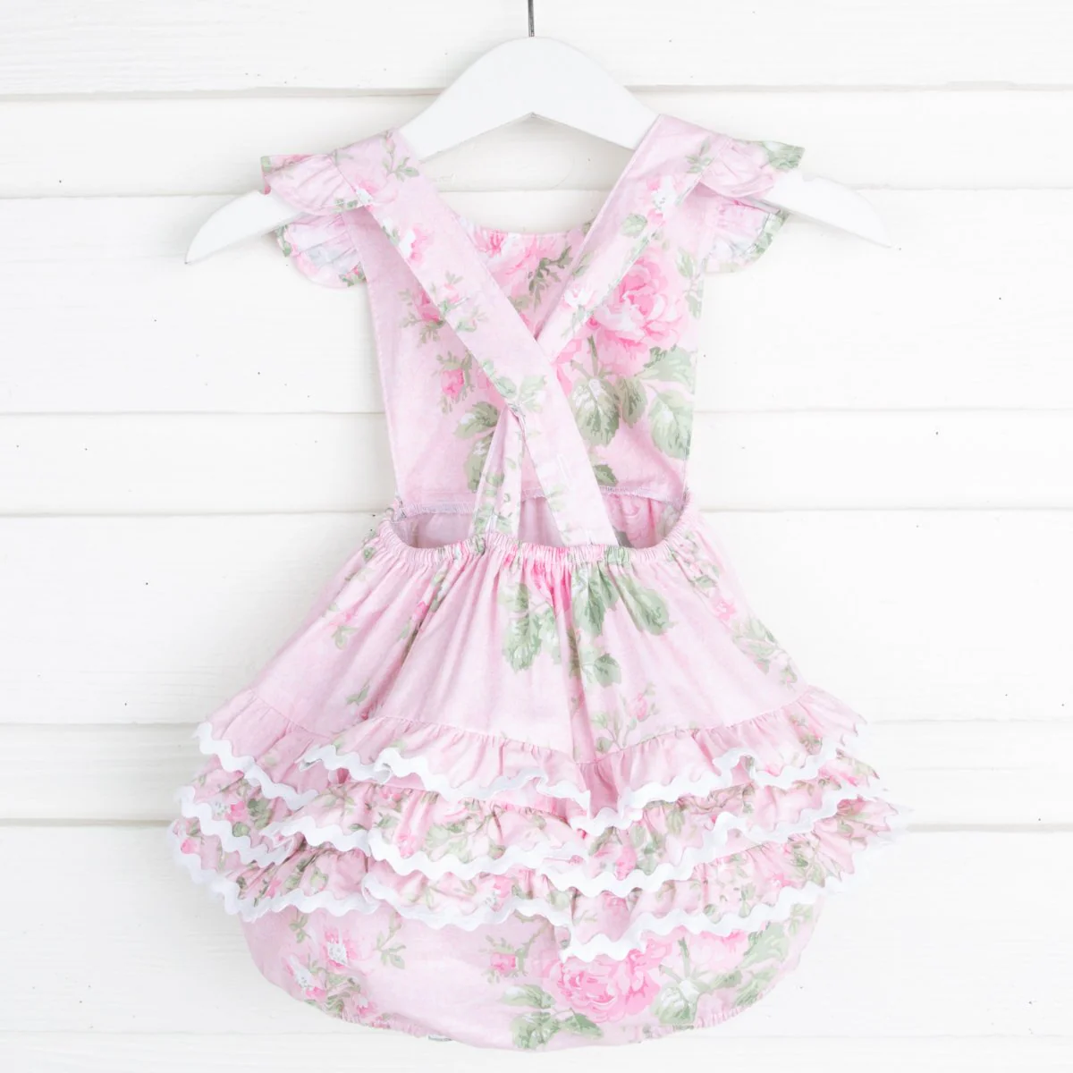 Sweet Rose Floral Ruffle Bubble - Image 4