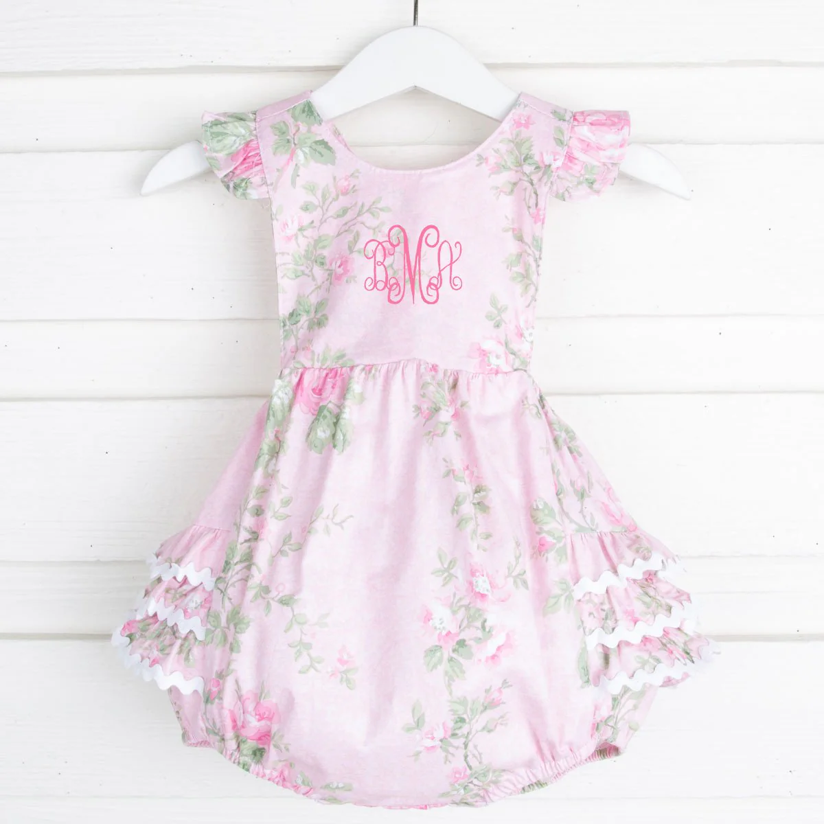 Sweet Rose Floral Ruffle Bubble - Image 7