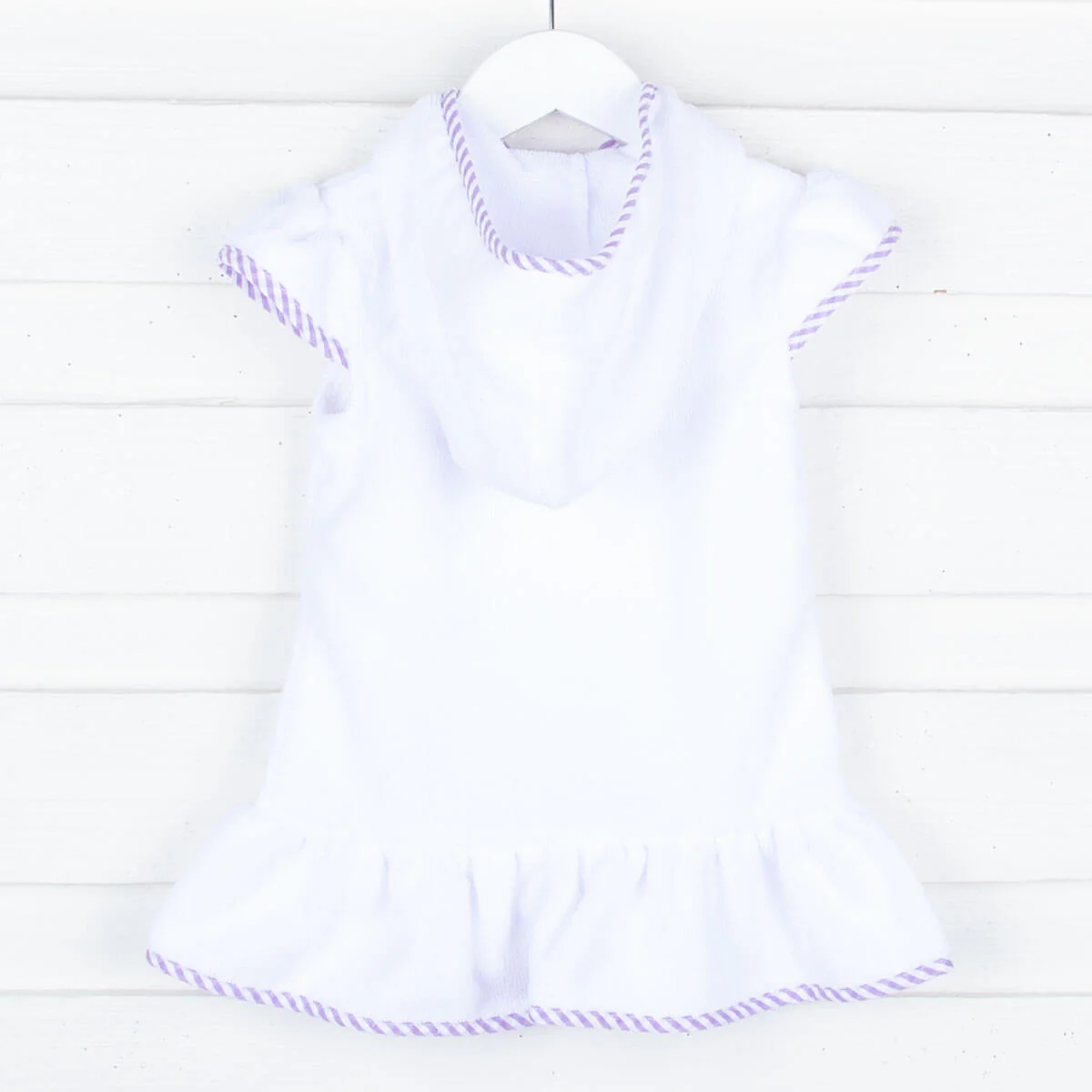 Terry Lavender Swimsuit Coverup - Image 2