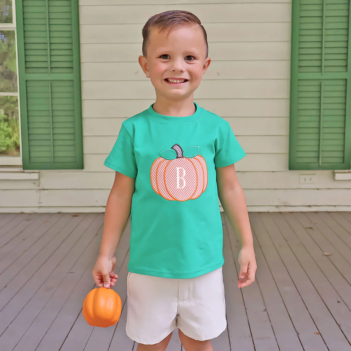 The Great Pumpkin Green Short Sleeve Shirt - Image 3