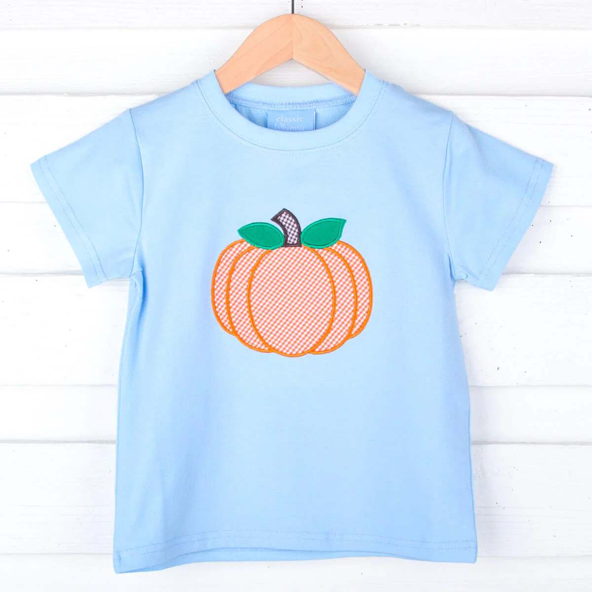 The Great Pumpkin Light Blue Short Sleeve Shirt - Image 2