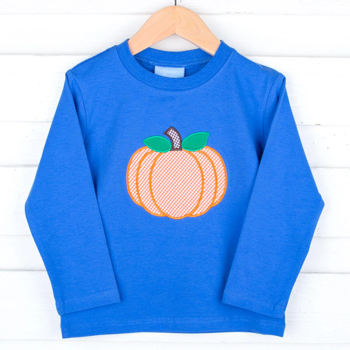 The Great Pumpkin Royal Blue Long Sleeve Shirt - Image 2