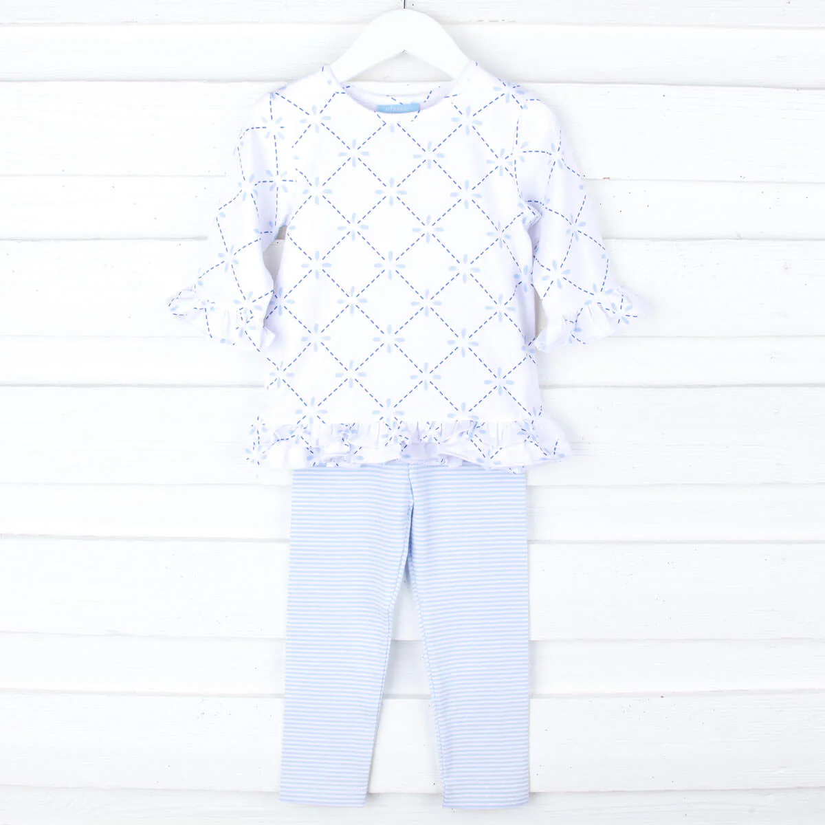 Touch of Blue Milly Tunic Legging Set - Image 3