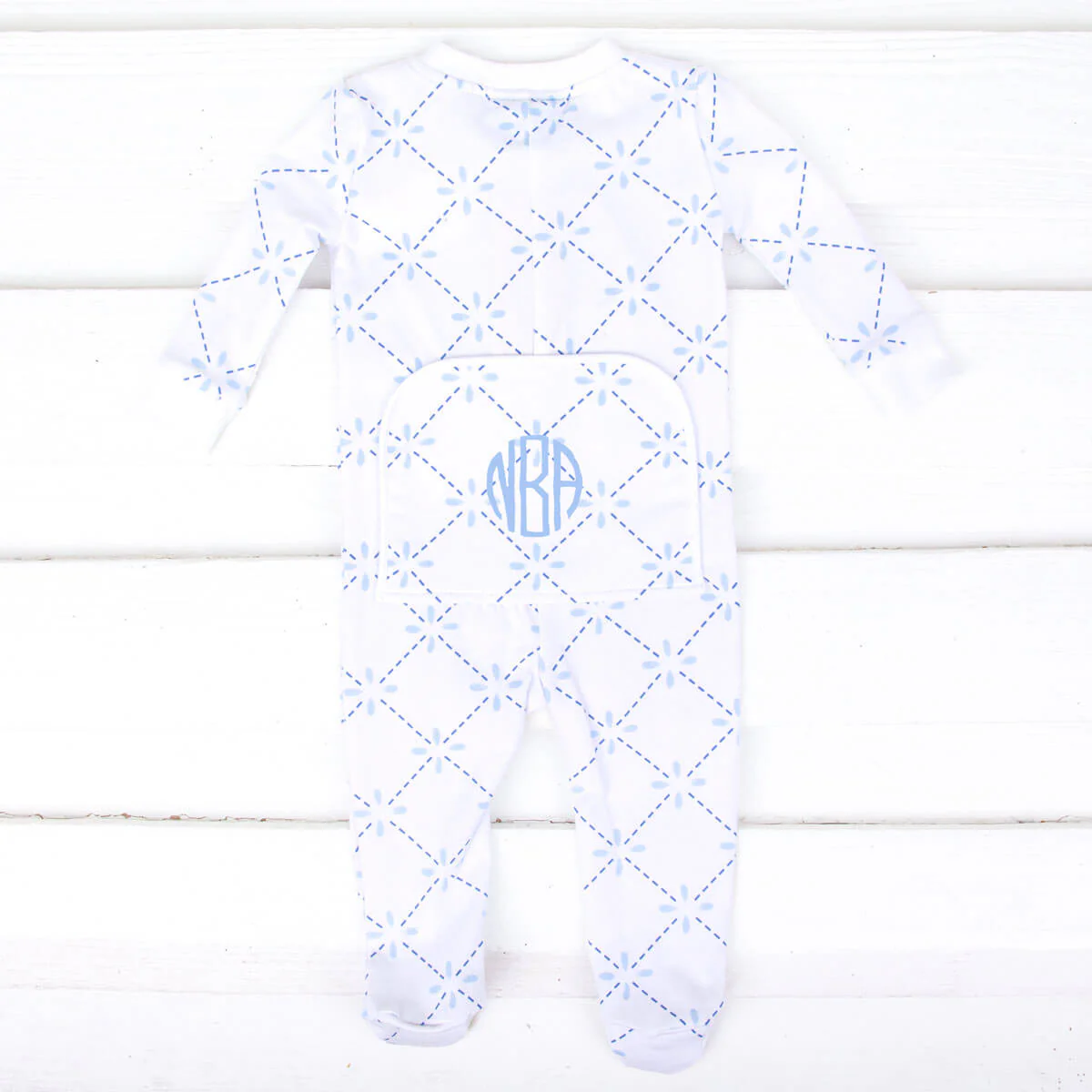 Touch of Blue Zip Sleeper - Image 5