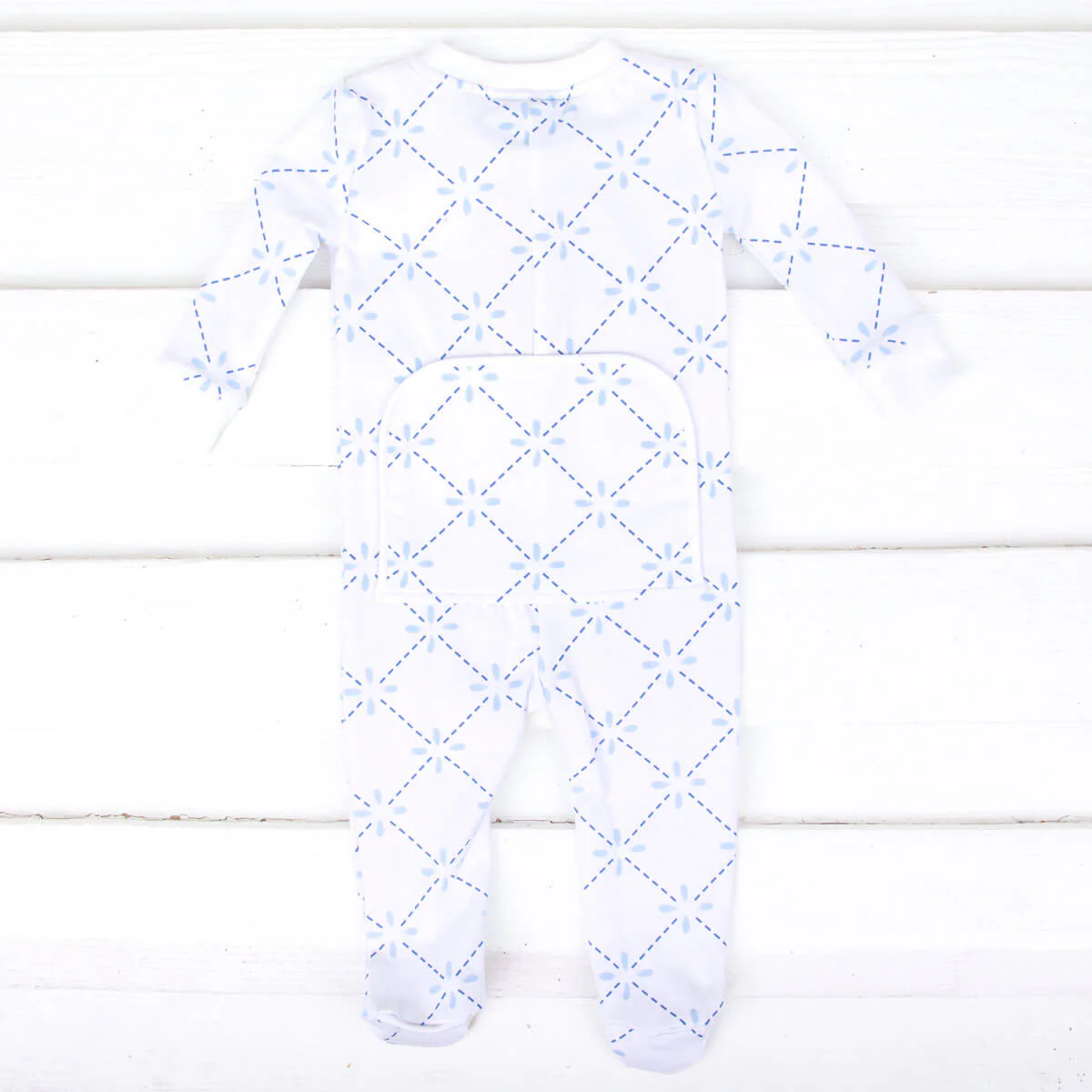 Touch of Blue Zip Sleeper - Image 6
